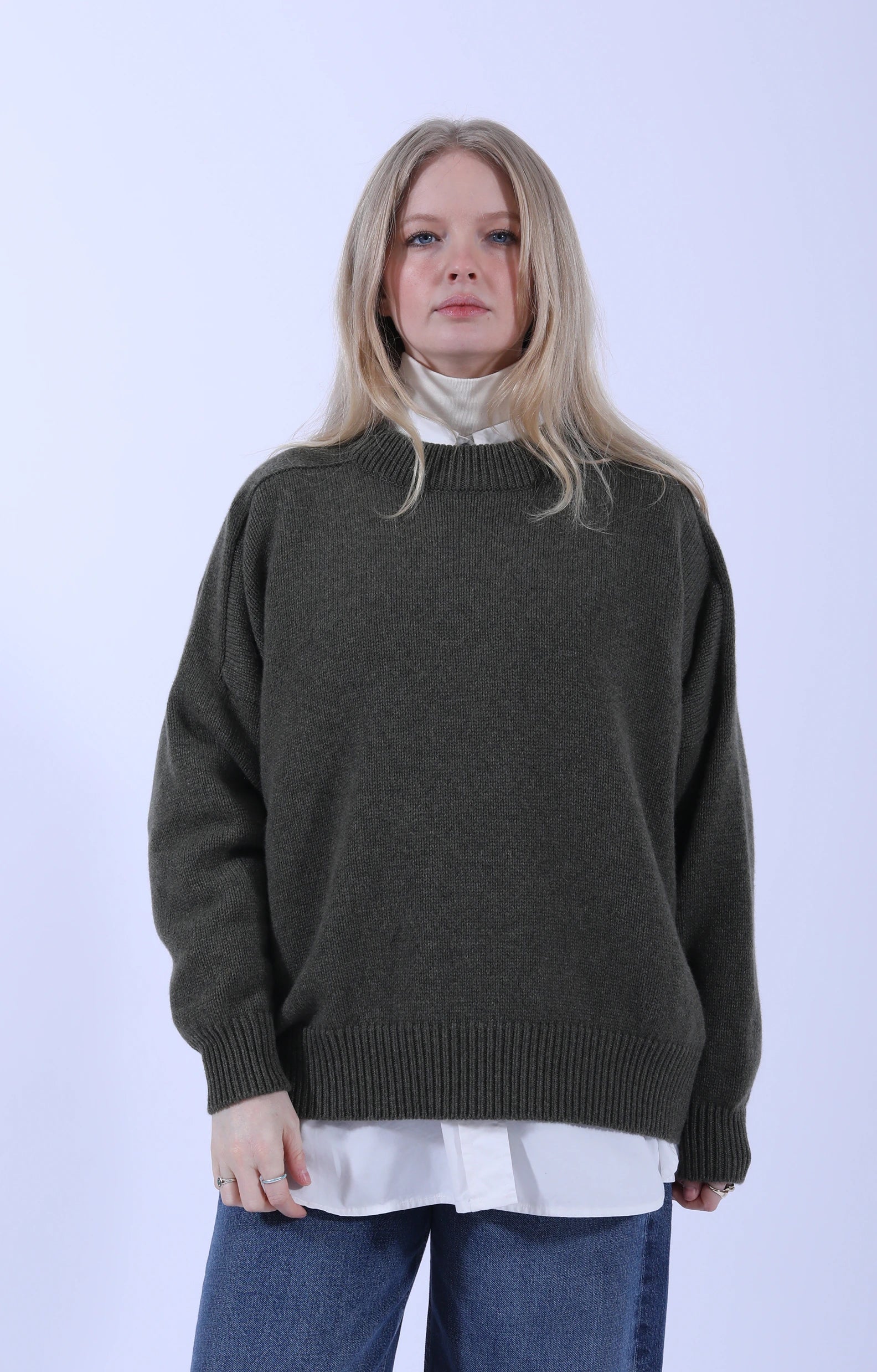 Meri Saddle Crew Jumper Borneo