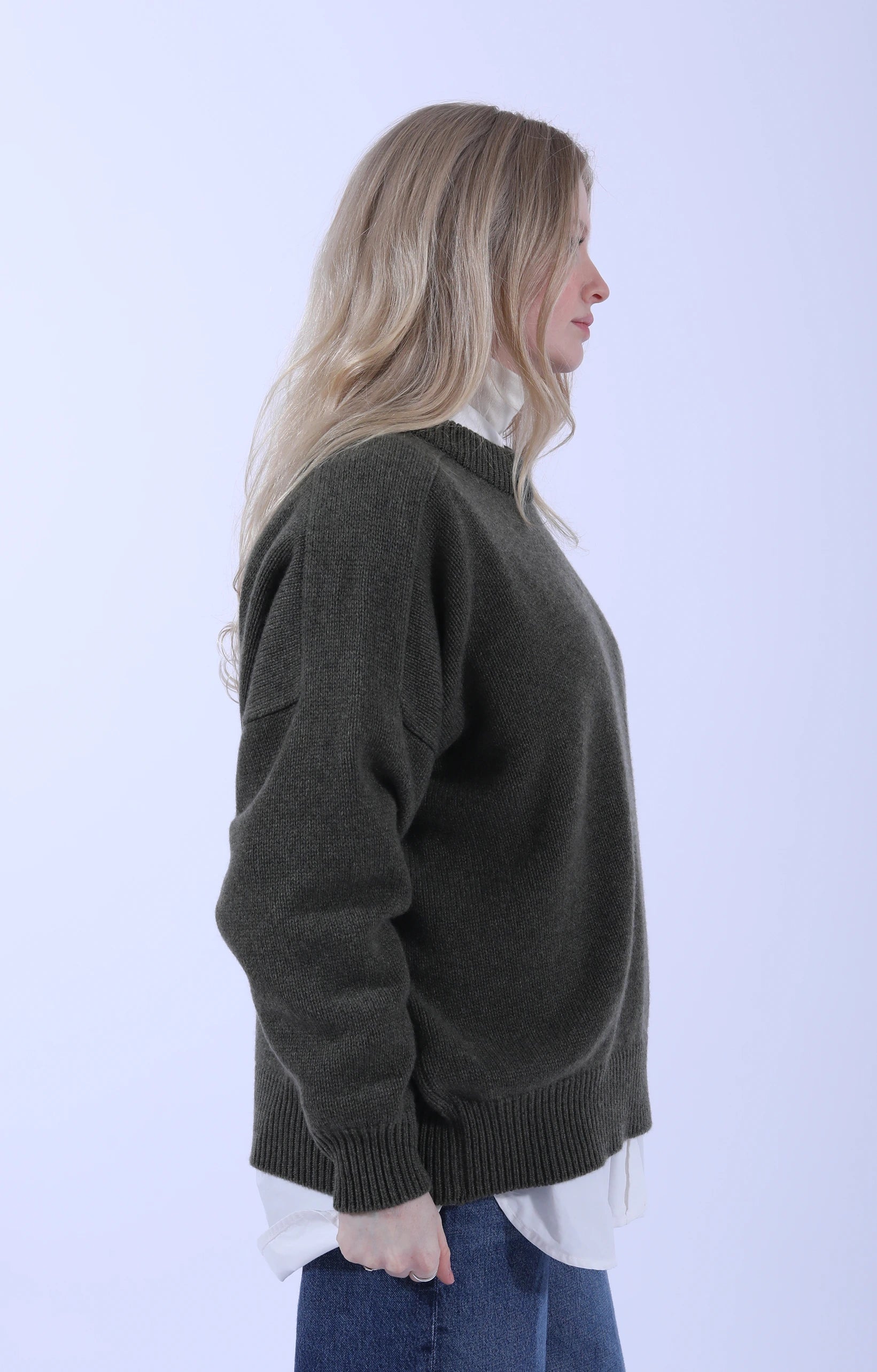 Meri Saddle Crew Jumper Borneo