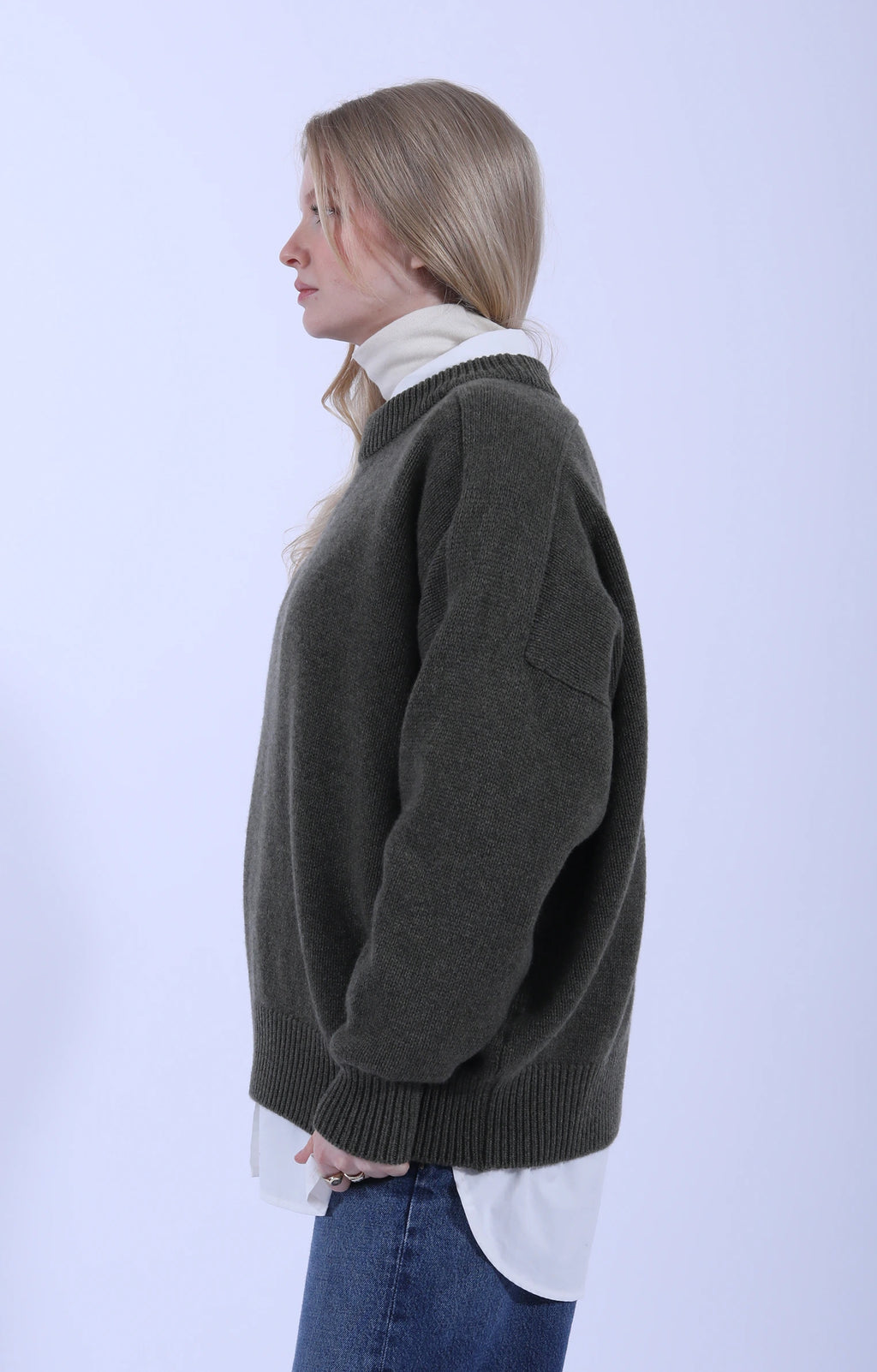 Meri Saddle Crew Jumper Borneo