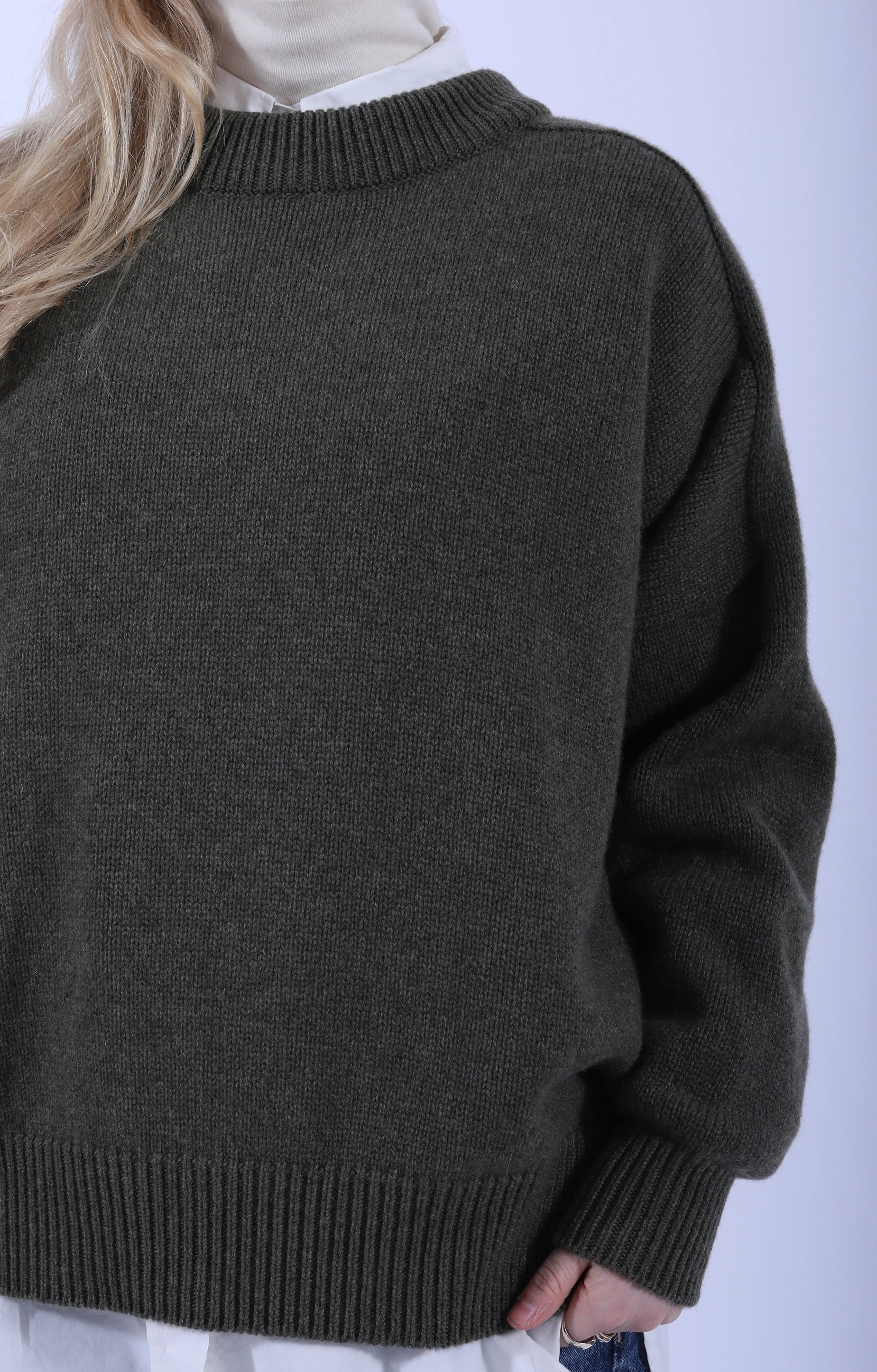 Meri Saddle Crew Jumper Borneo