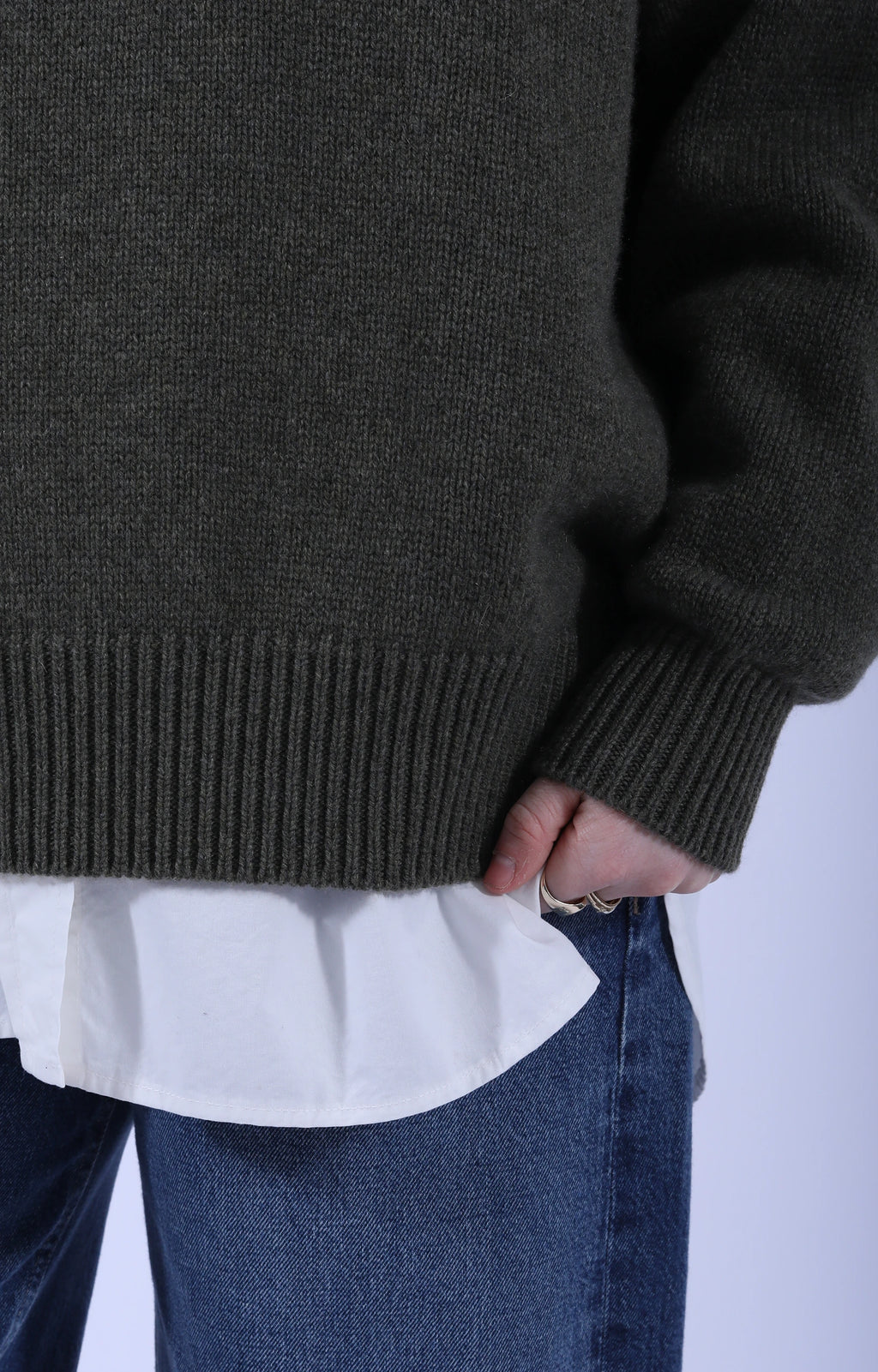 Meri Saddle Crew Jumper Borneo