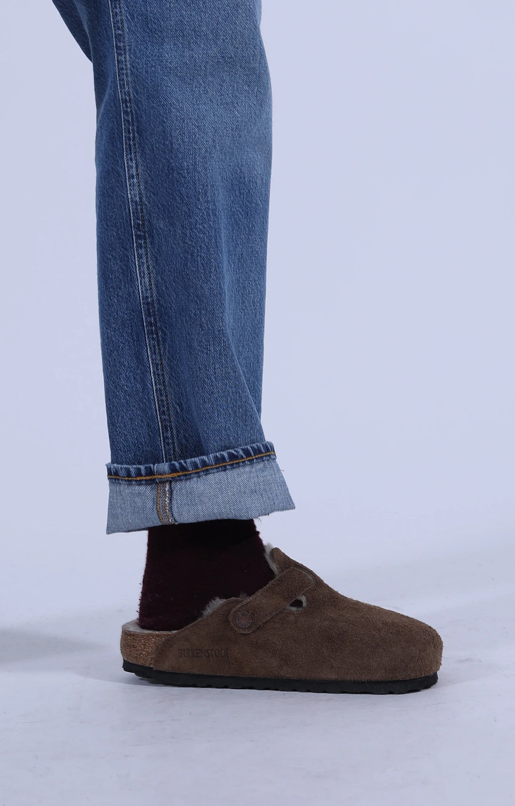 Boston Shearling LEVE Dark Tea