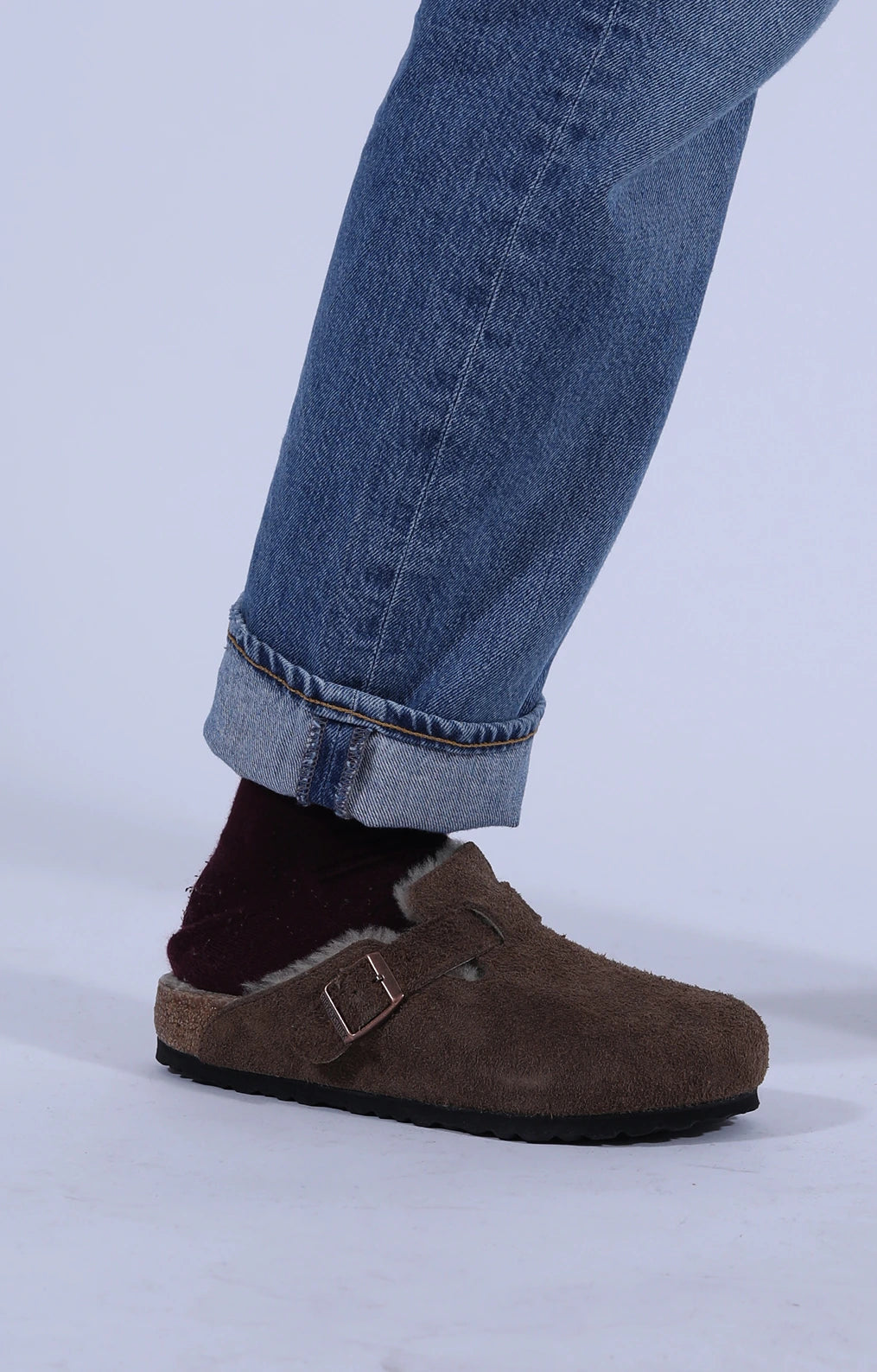 Boston Shearling LEVE Dark Tea
