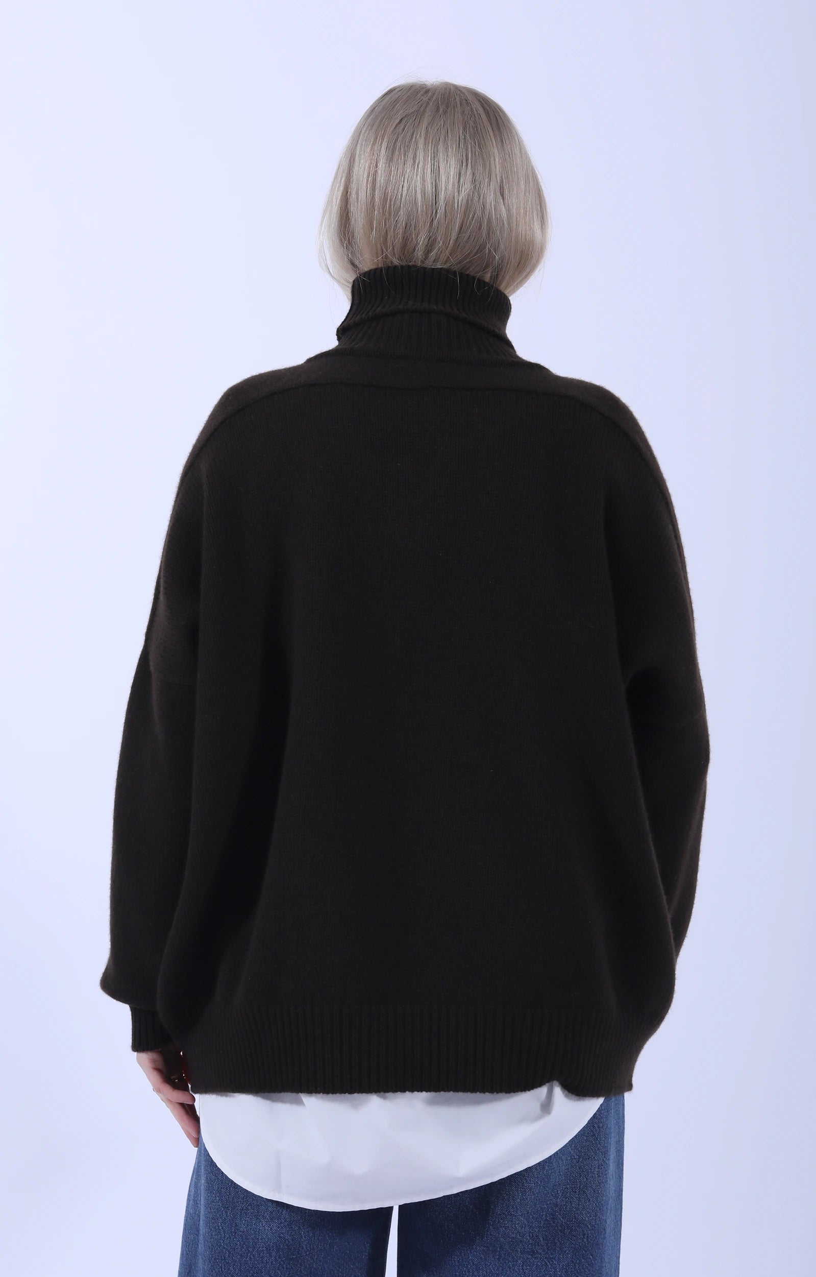 Meri Saddle Jumper Caffe