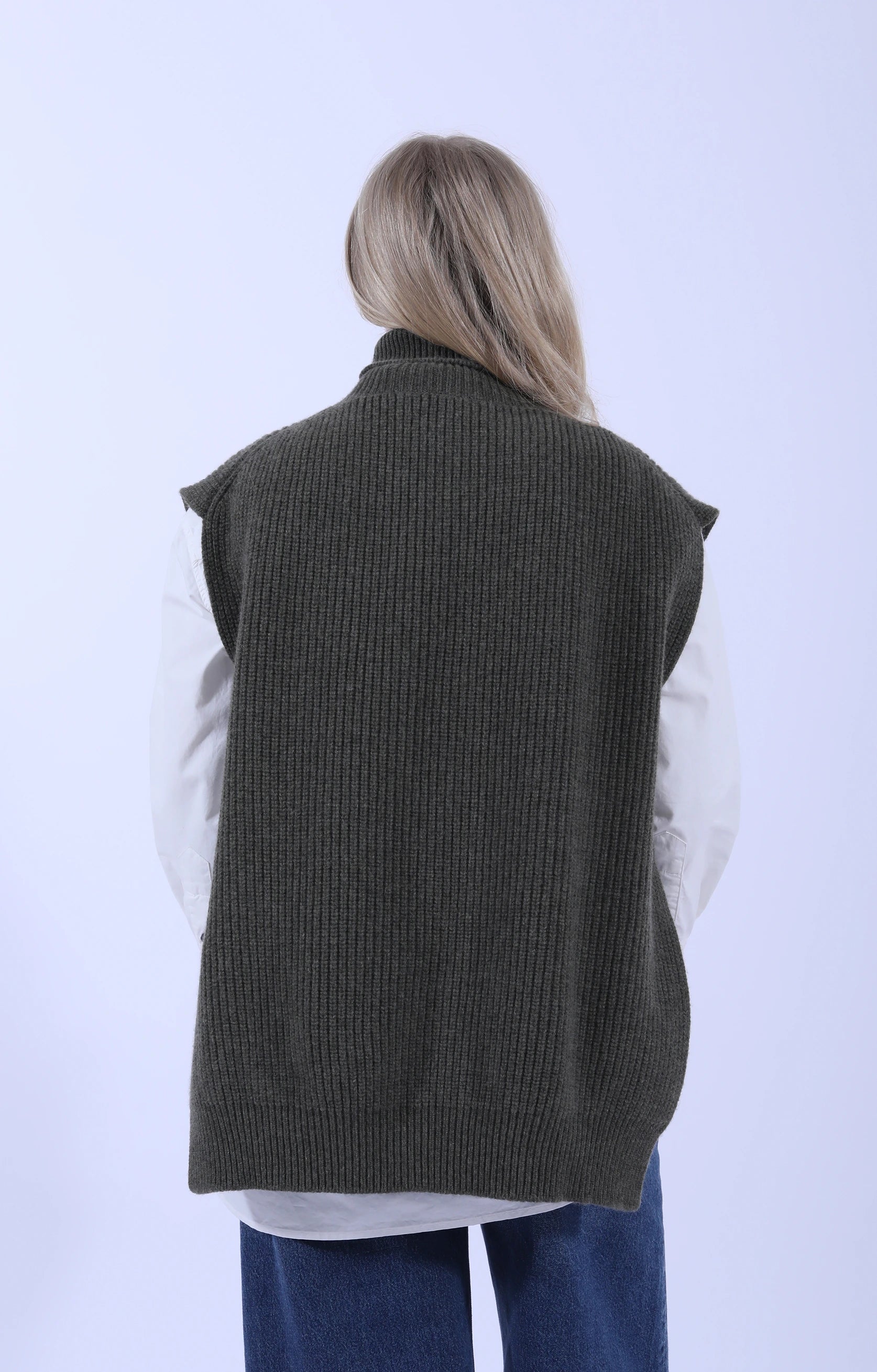 Meri Roll Neck Tabard Borneo