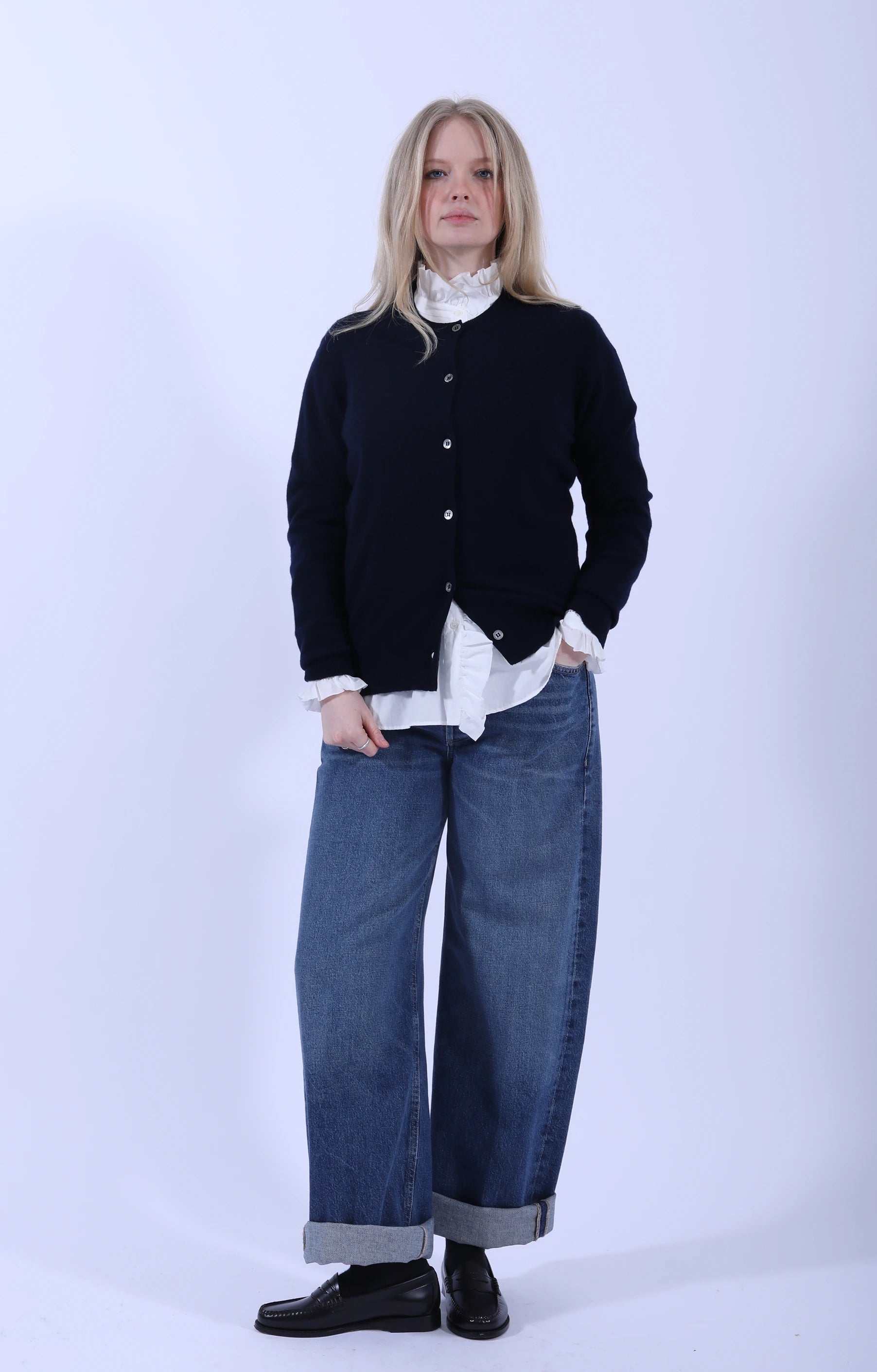 Twinset Cardigan Nero Navy