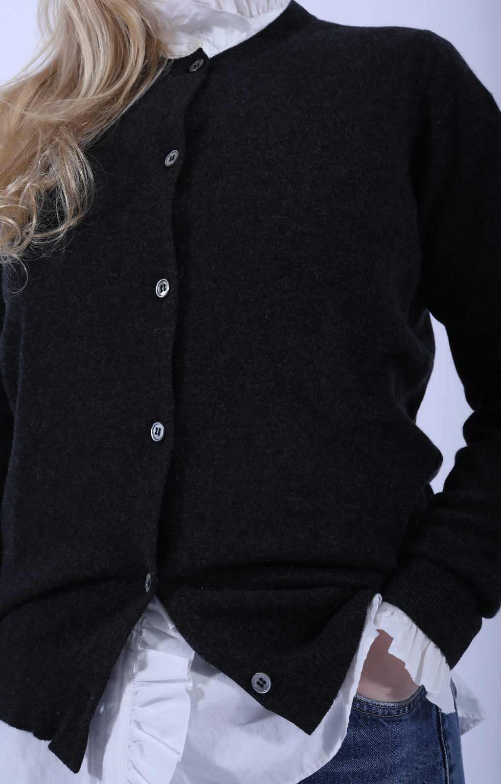 Twinset Cardigan Charcoal