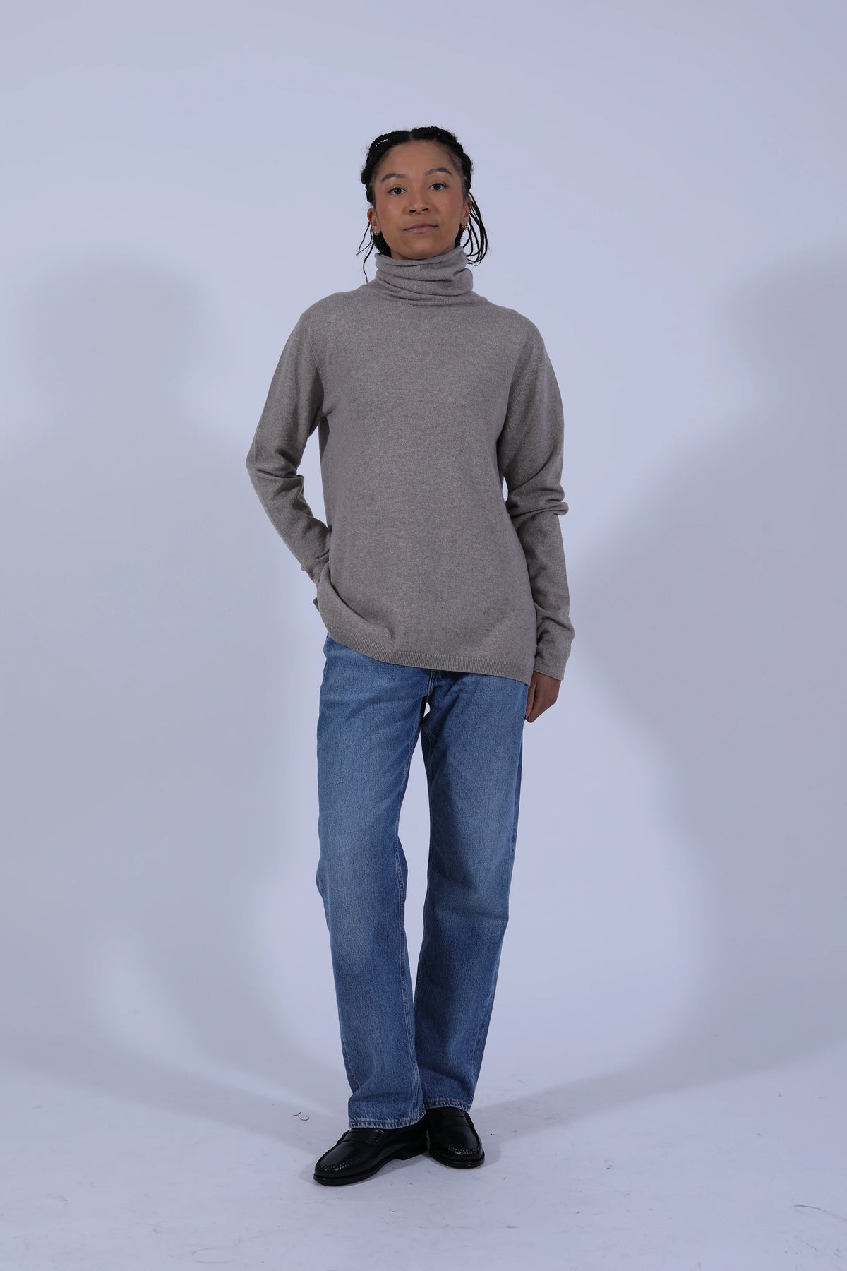 Winter Roll Neck Moondust