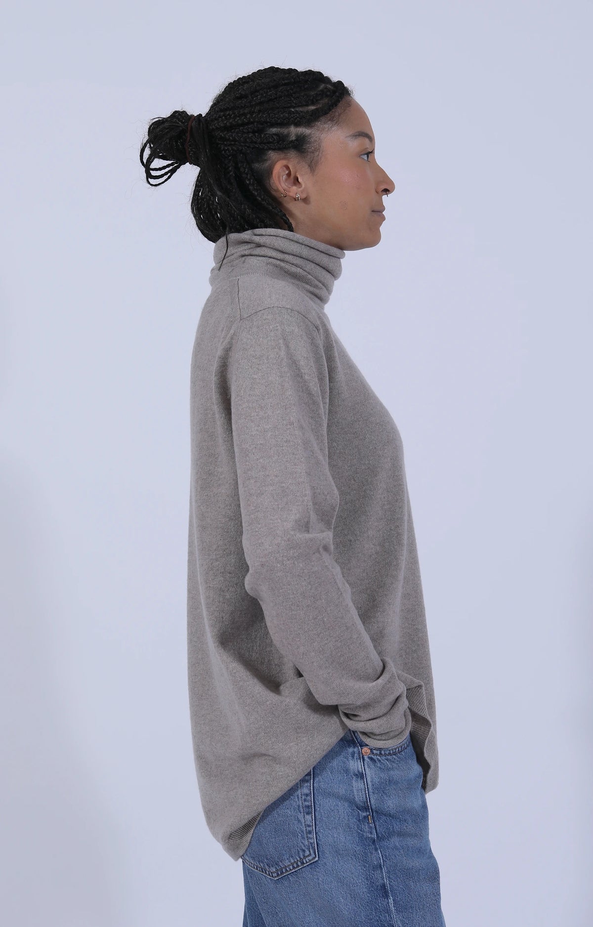Winter Roll Neck Moondust