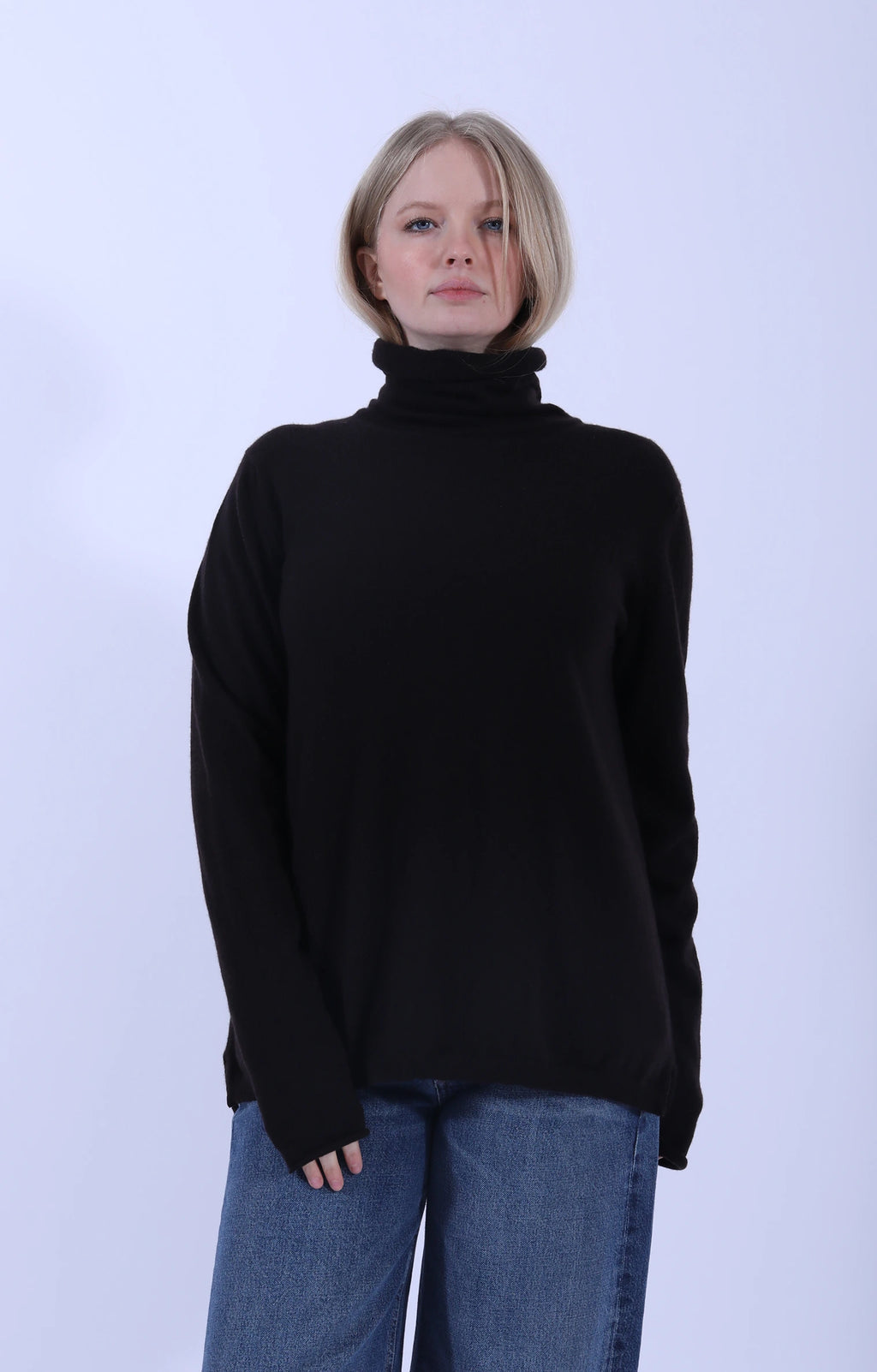 Winter Roll Neck Dark Brown