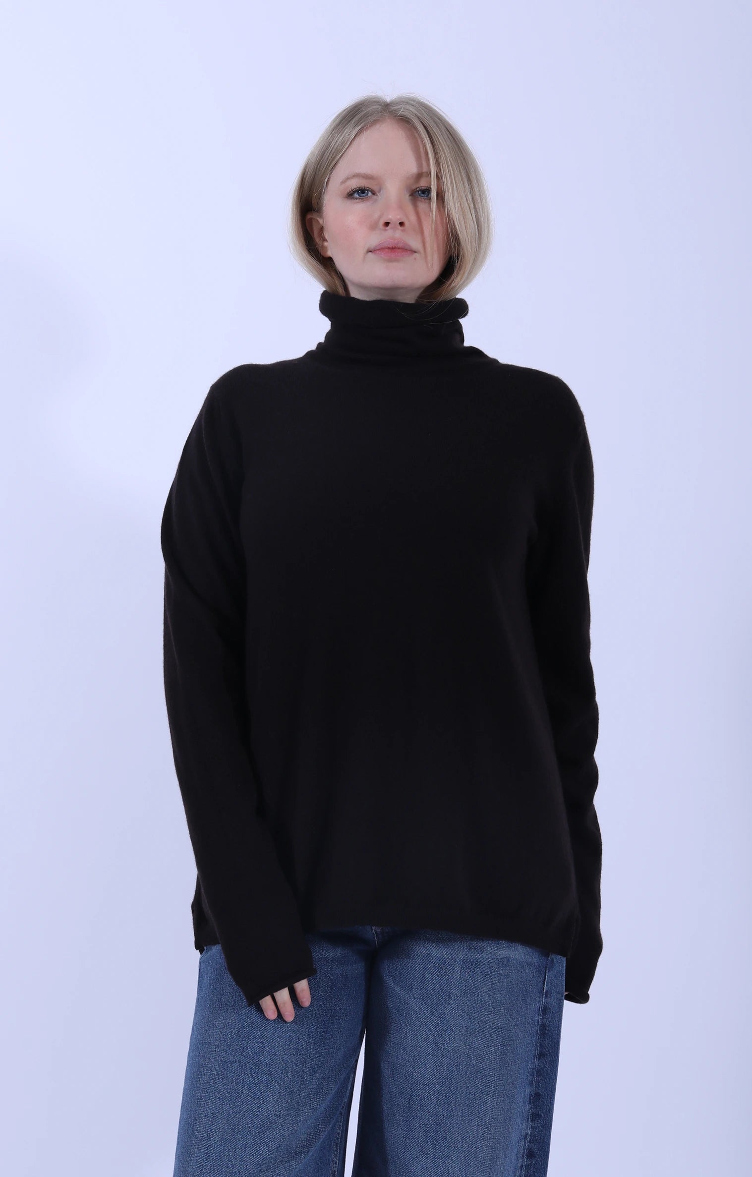 Winter Roll Neck Dark Brown