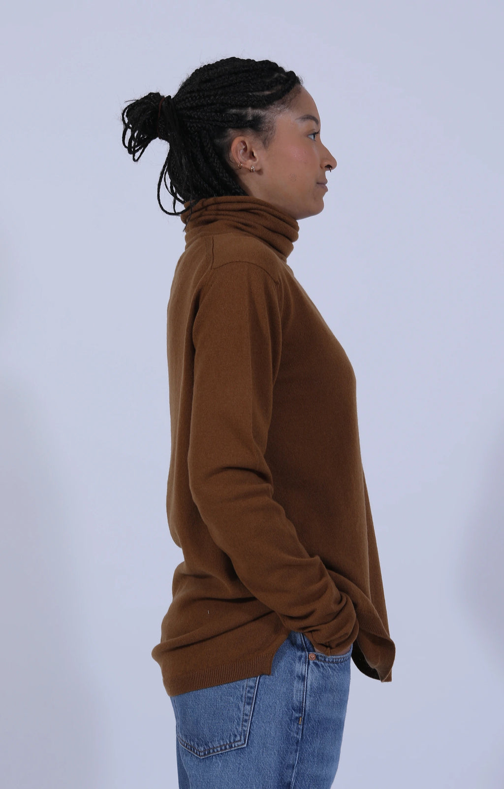 Winter Roll Neck Vintage Vicuna