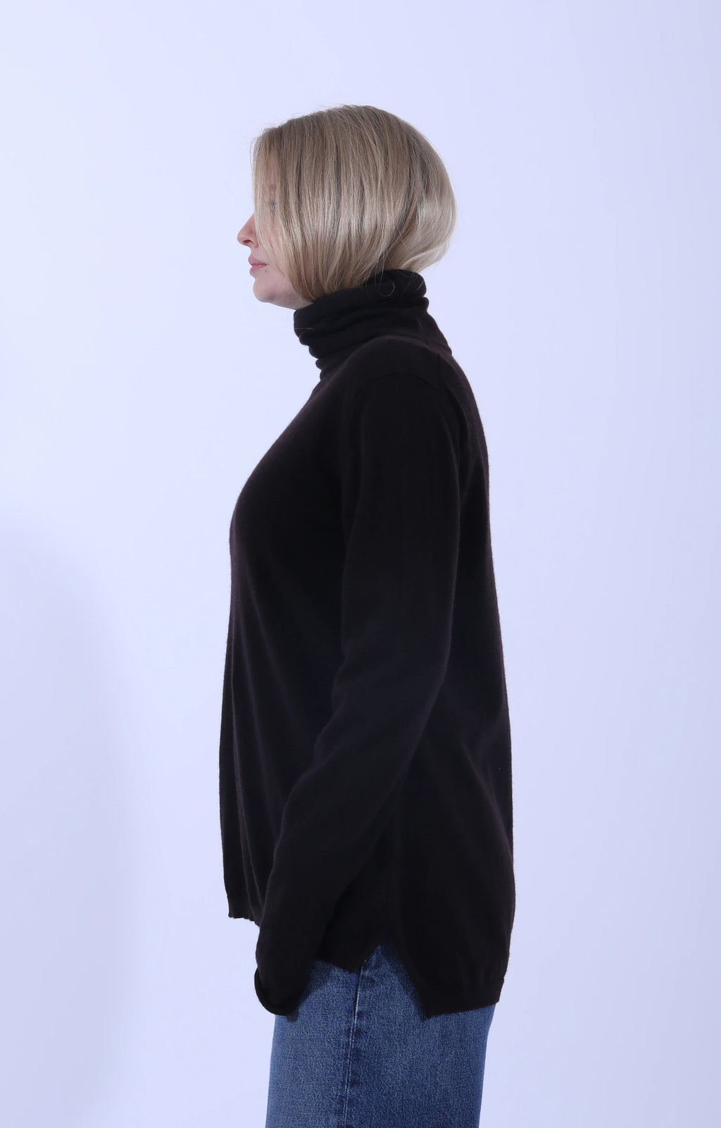 Winter Roll Neck Dark Brown