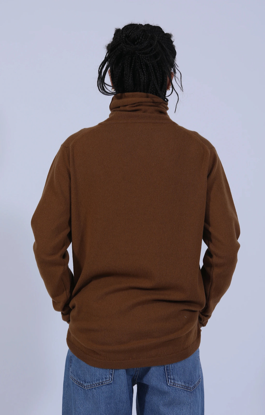 Winter Roll Neck Vintage Vicuna