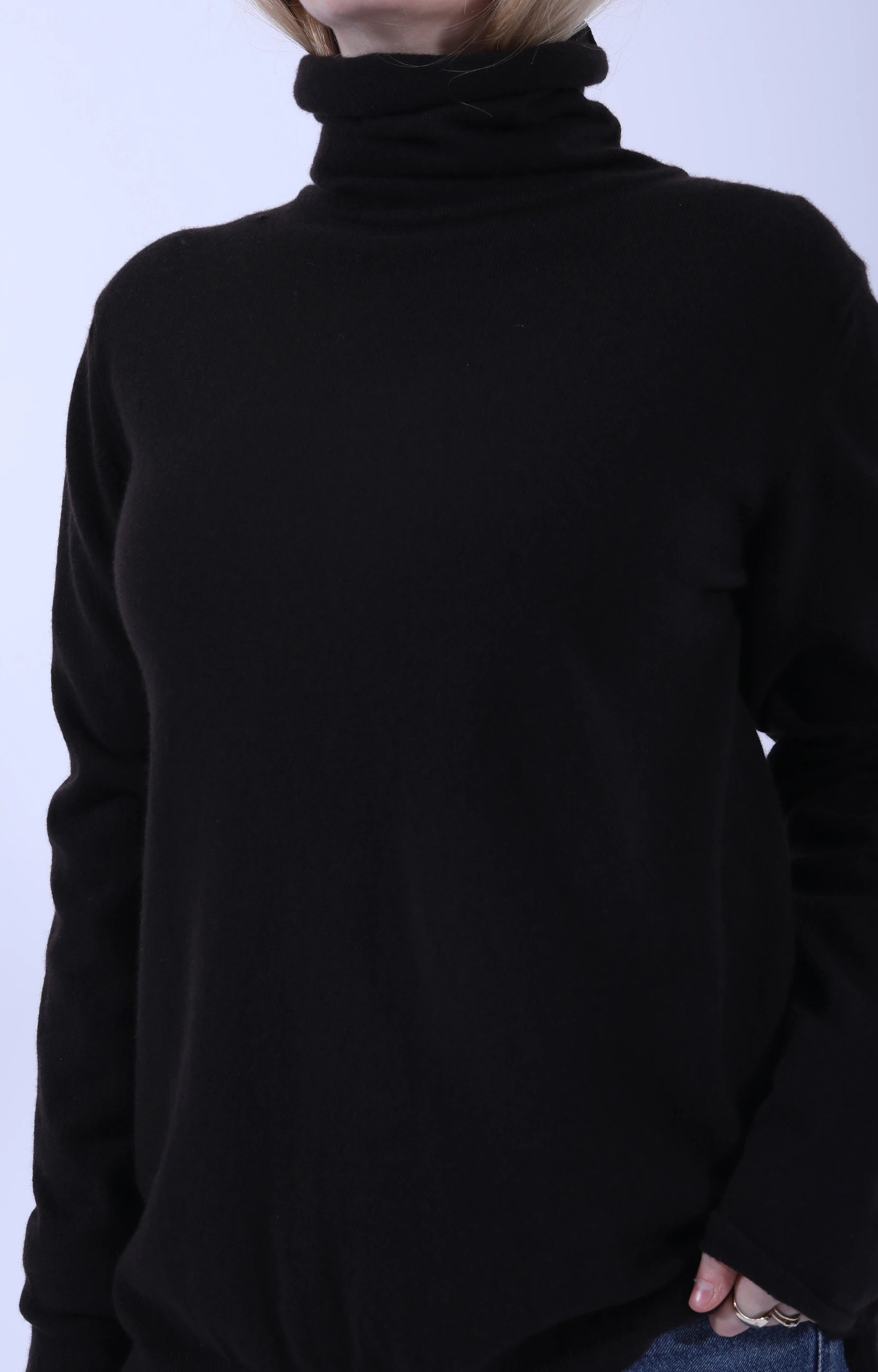 Winter Roll Neck Dark Brown