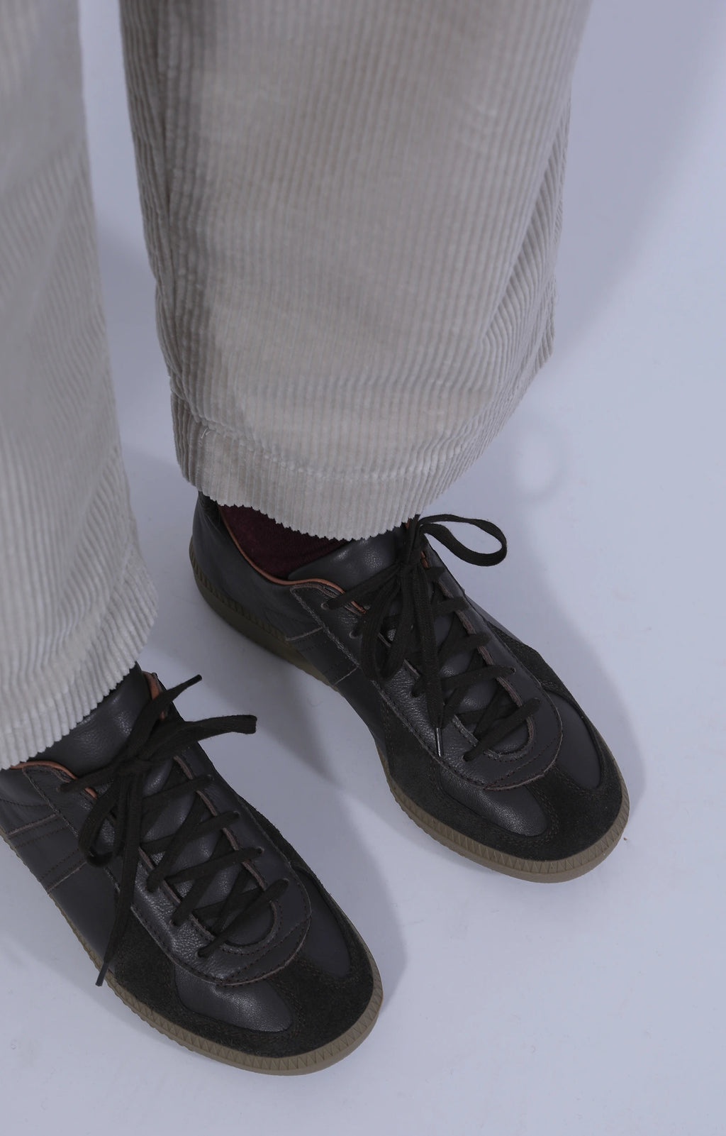 German Military Trainer Dark Brown