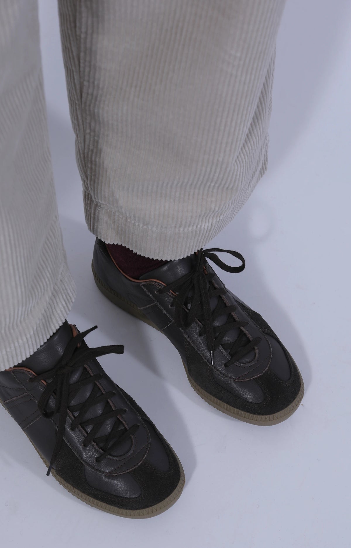 German Military Trainer Dark Brown