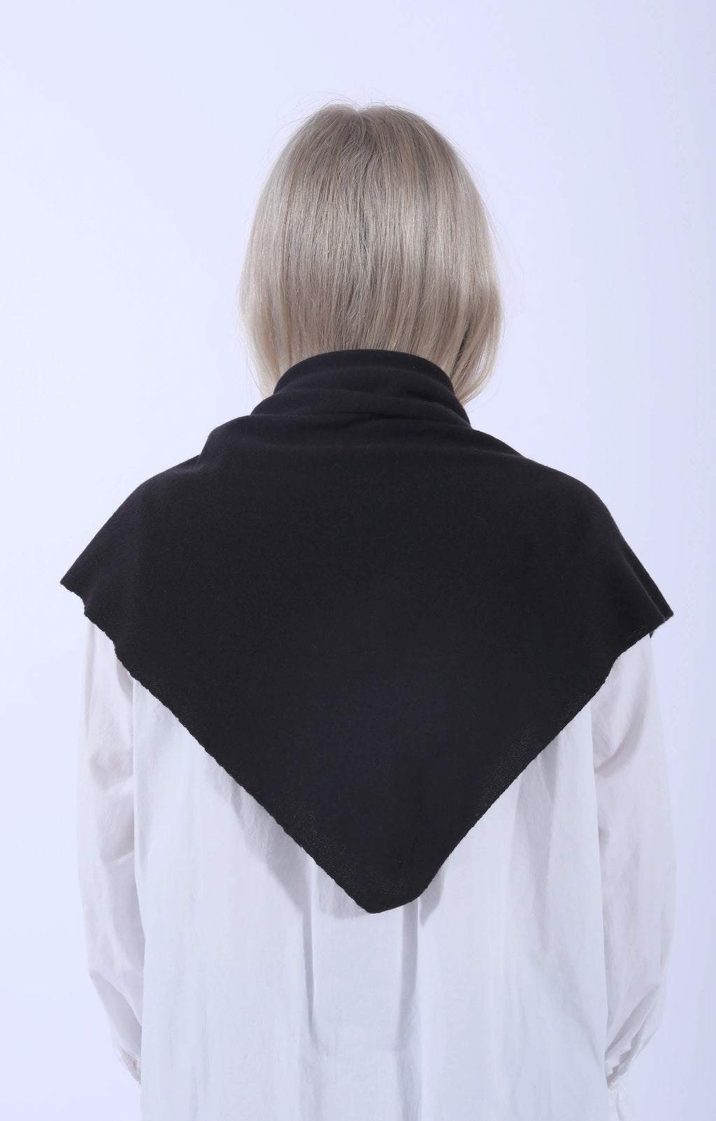 Cashmere Neckerchief Dark Brown