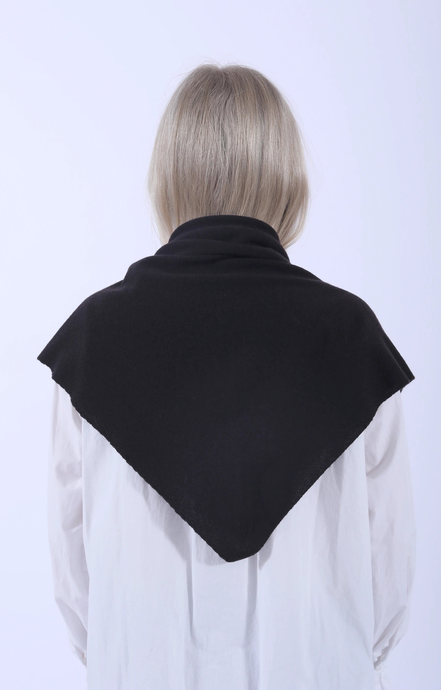 Cashmere Neckerchief Dark Brown