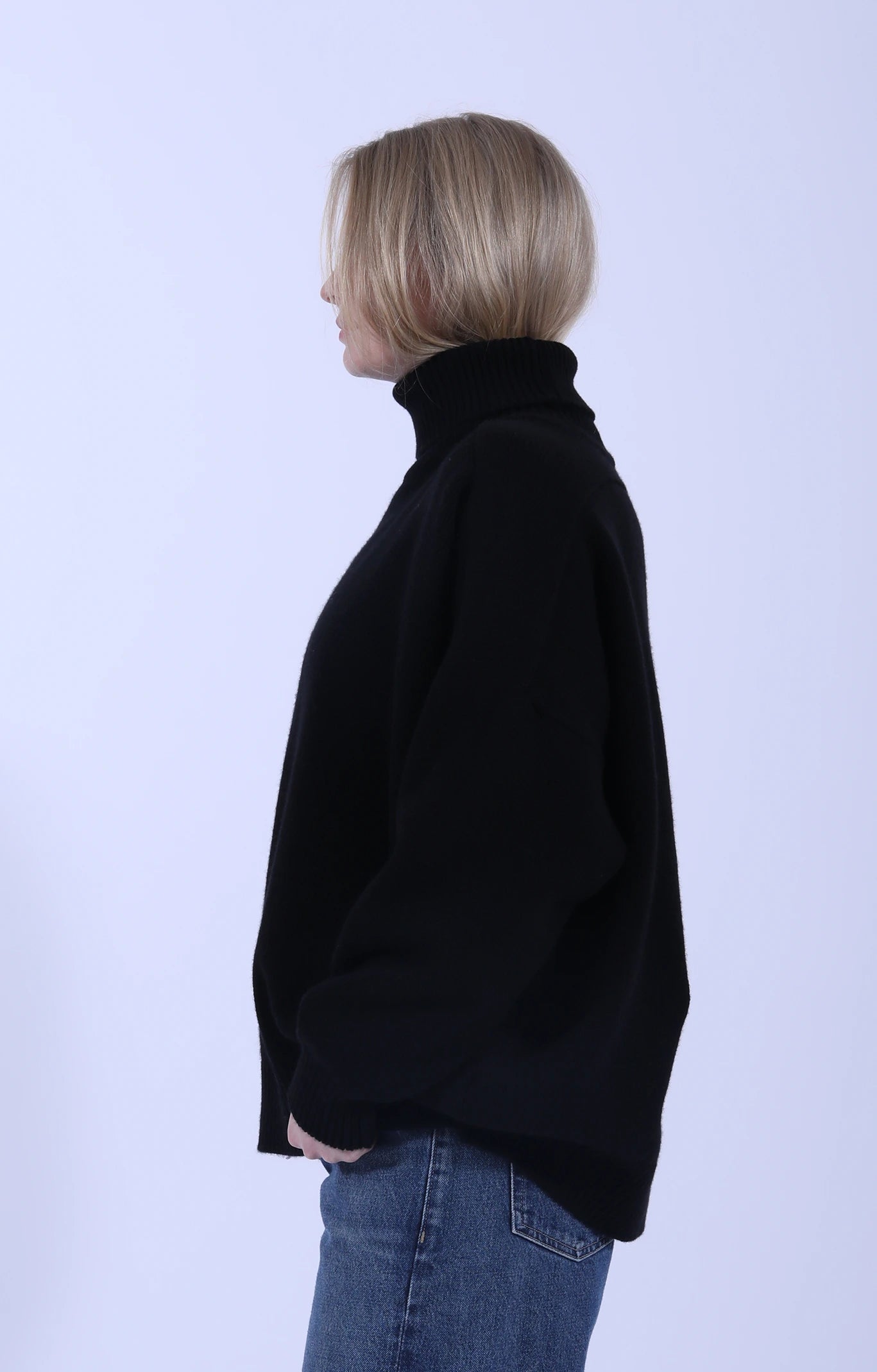 Meri Saddle Jumper Nero