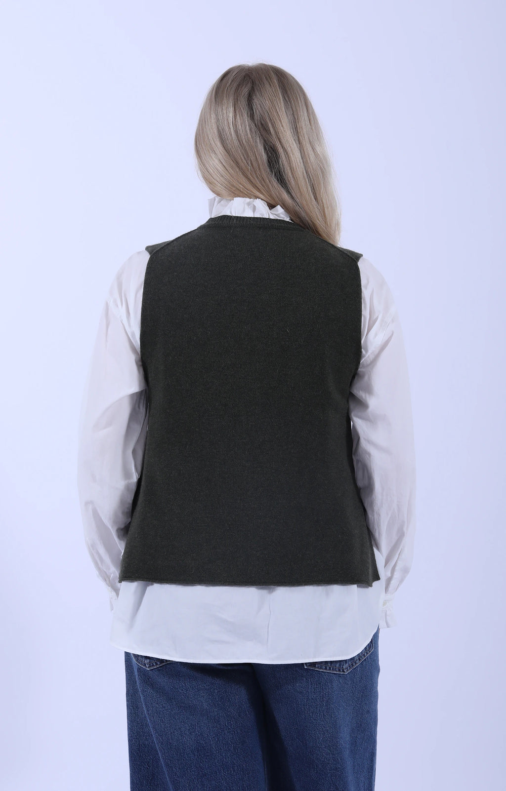 Tabard Vest w/ Pocket Loden