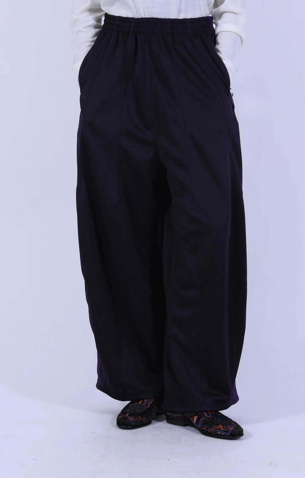 H.D. Track Pant Poly Smooth Purple