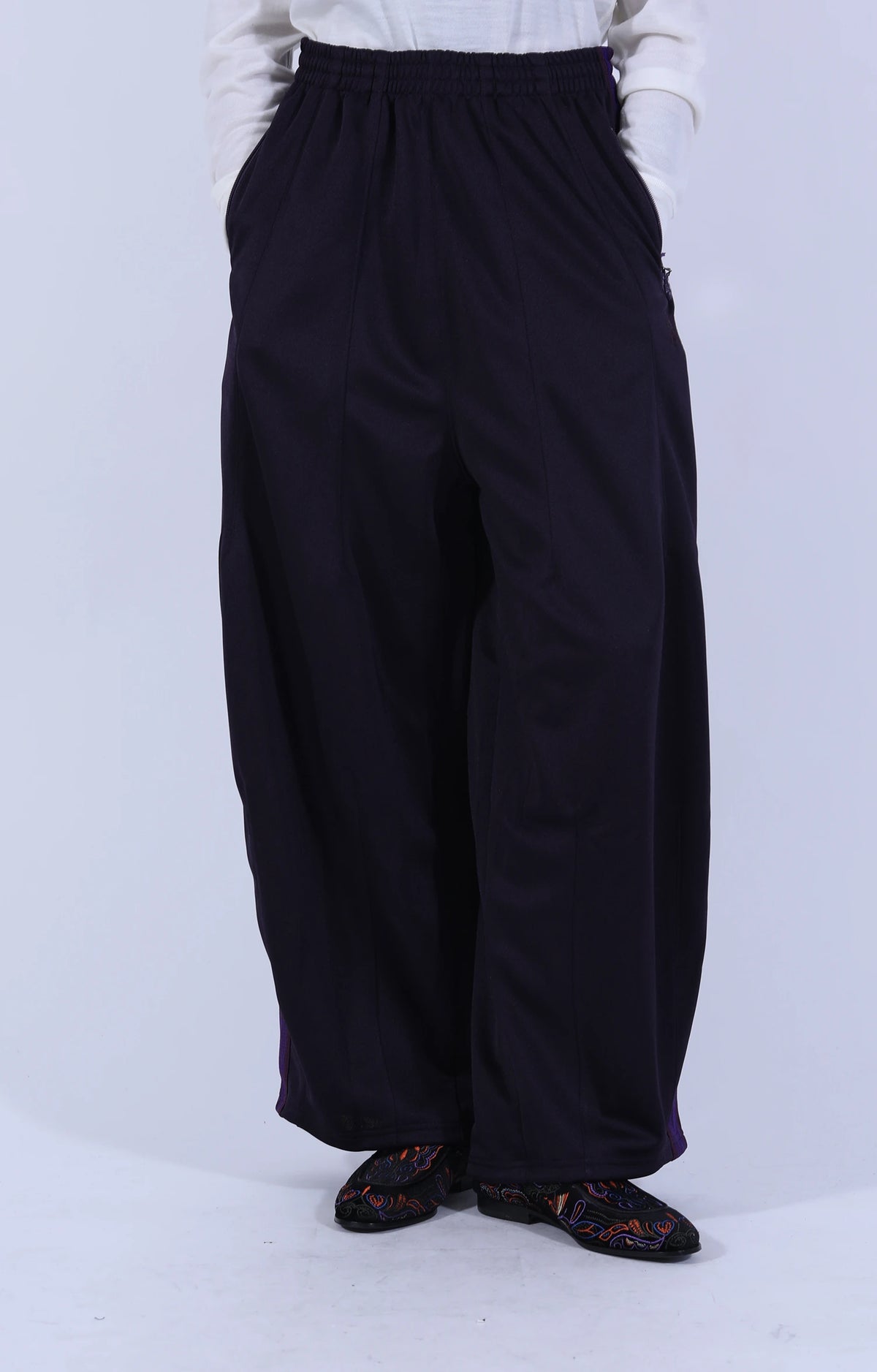 H.D. Track Pant Poly Smooth Purple
