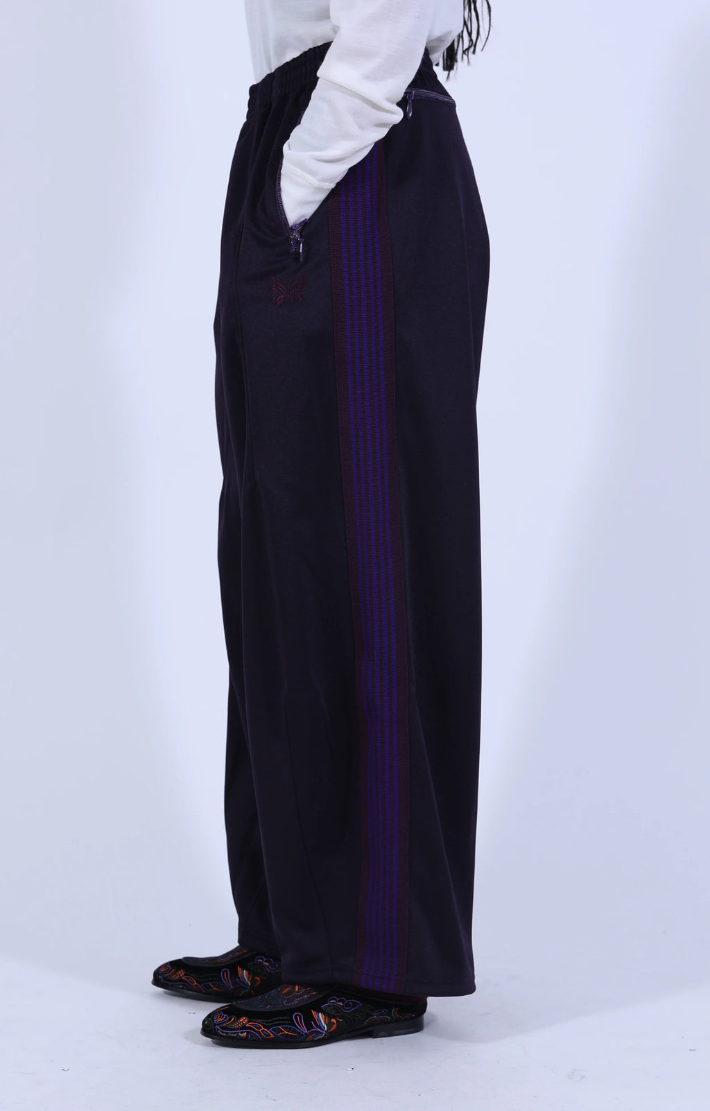 H.D. Track Pant Poly Smooth Purple