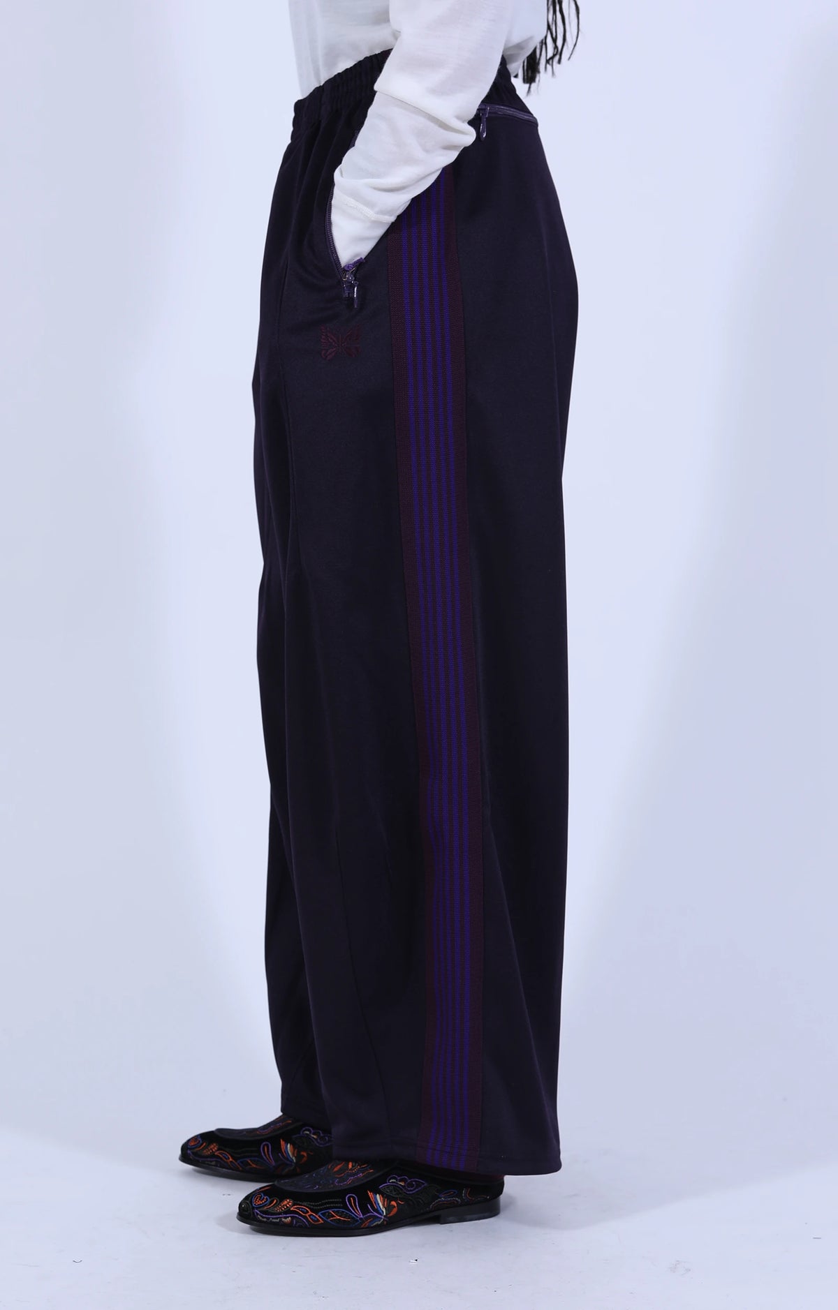 H.D. Track Pant Poly Smooth Purple