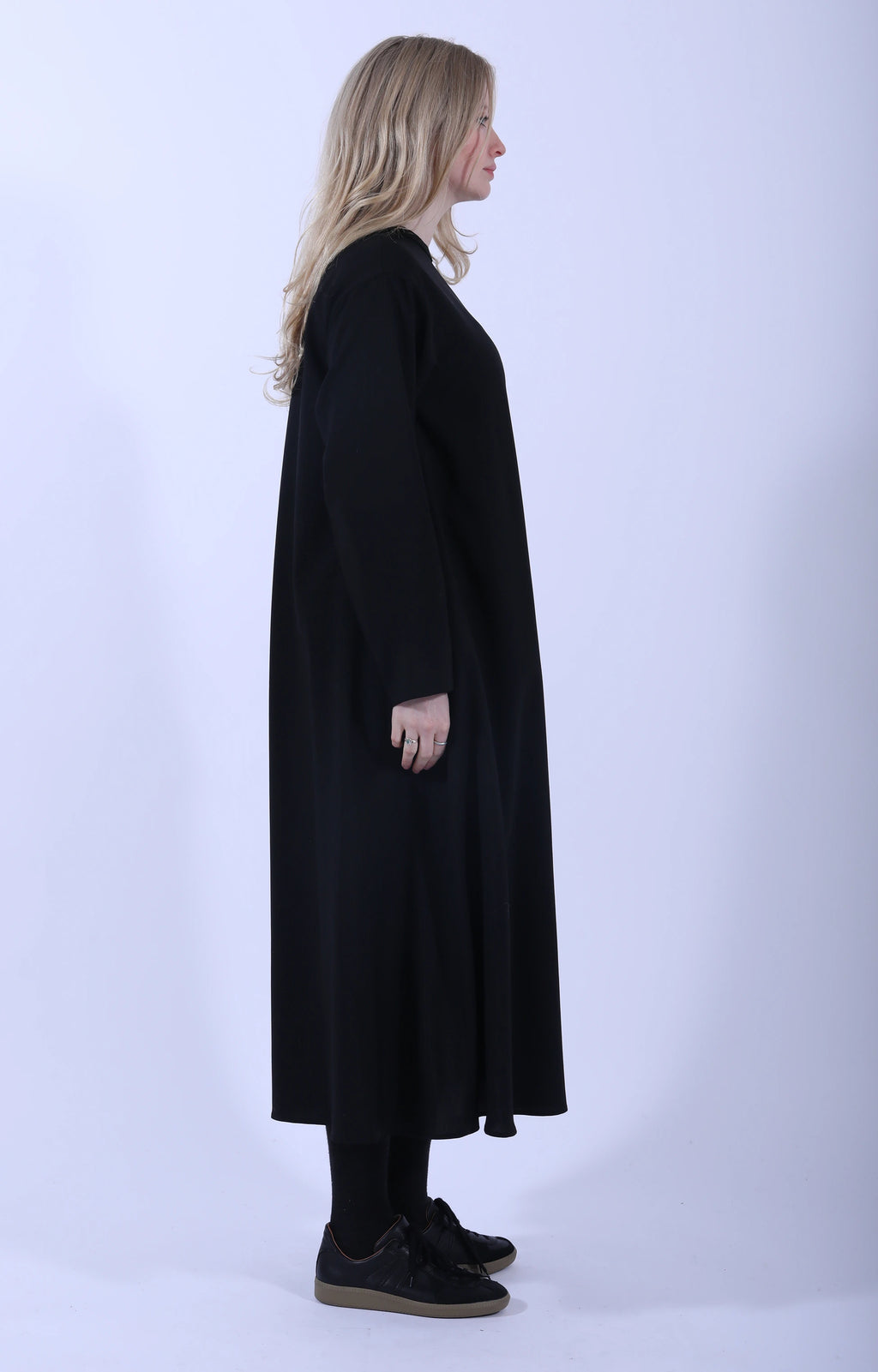 Wool Dress Black