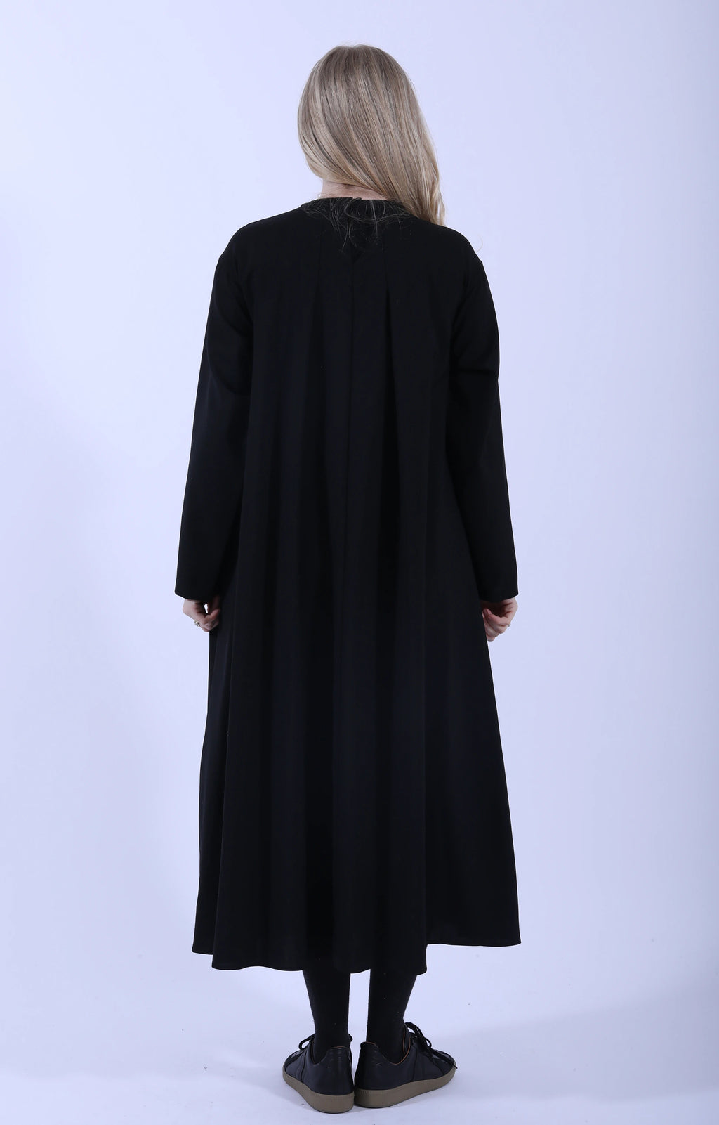 Wool Dress Black