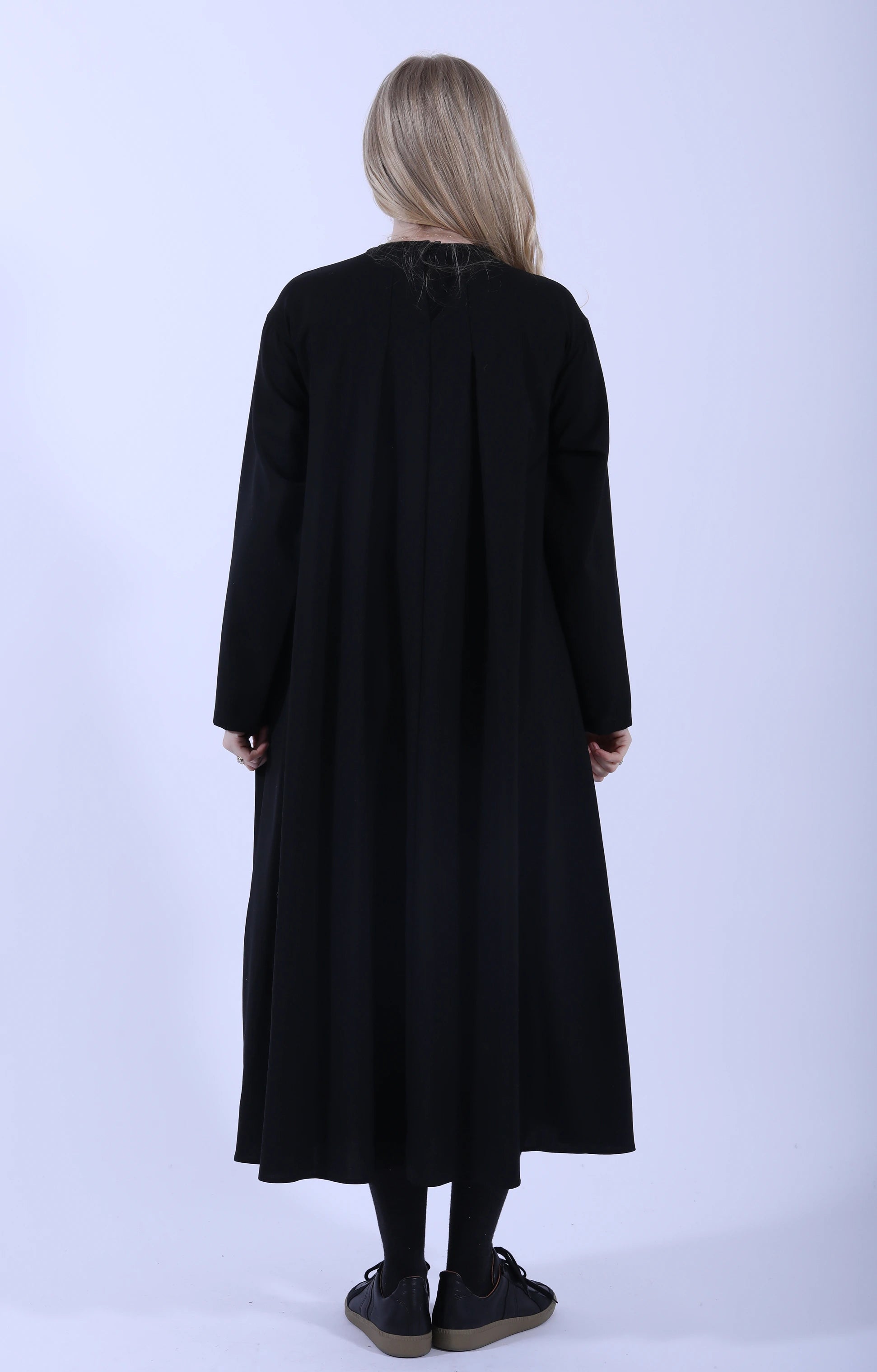 Wool Dress Black