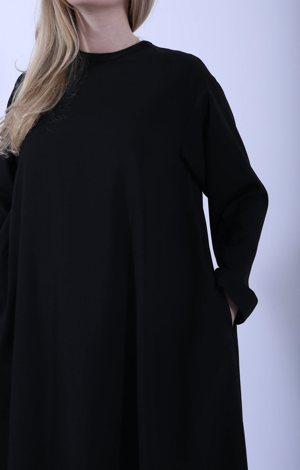 Wool Dress Black