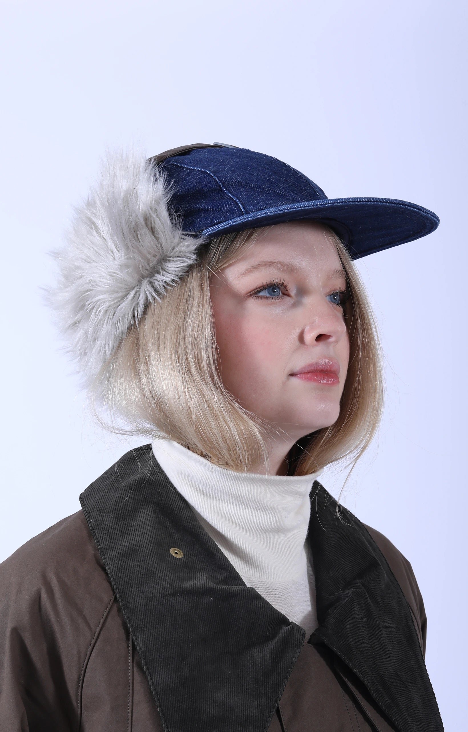 11.5 oz Denim LAUNDRY Hunter Cap IDG