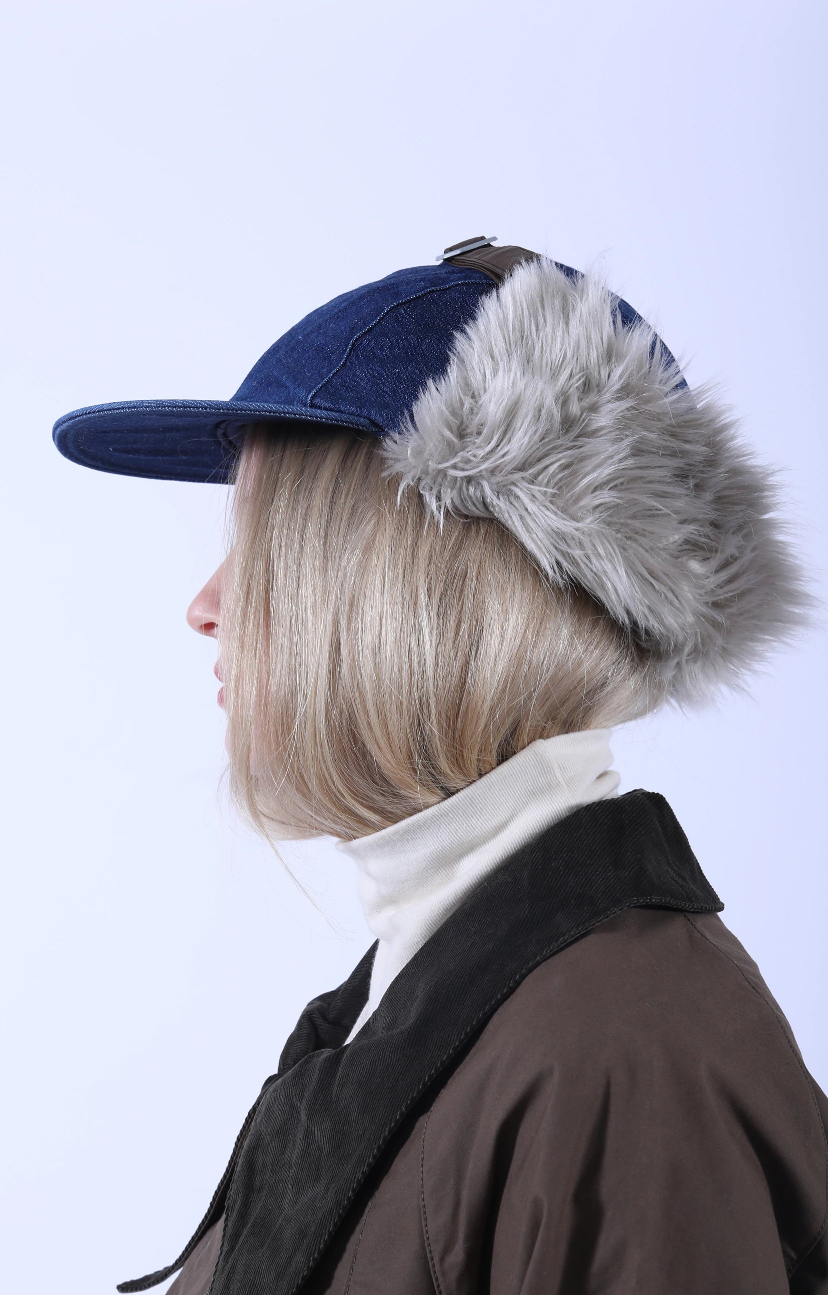 11.5 oz Denim LAUNDRY Hunter Cap IDG