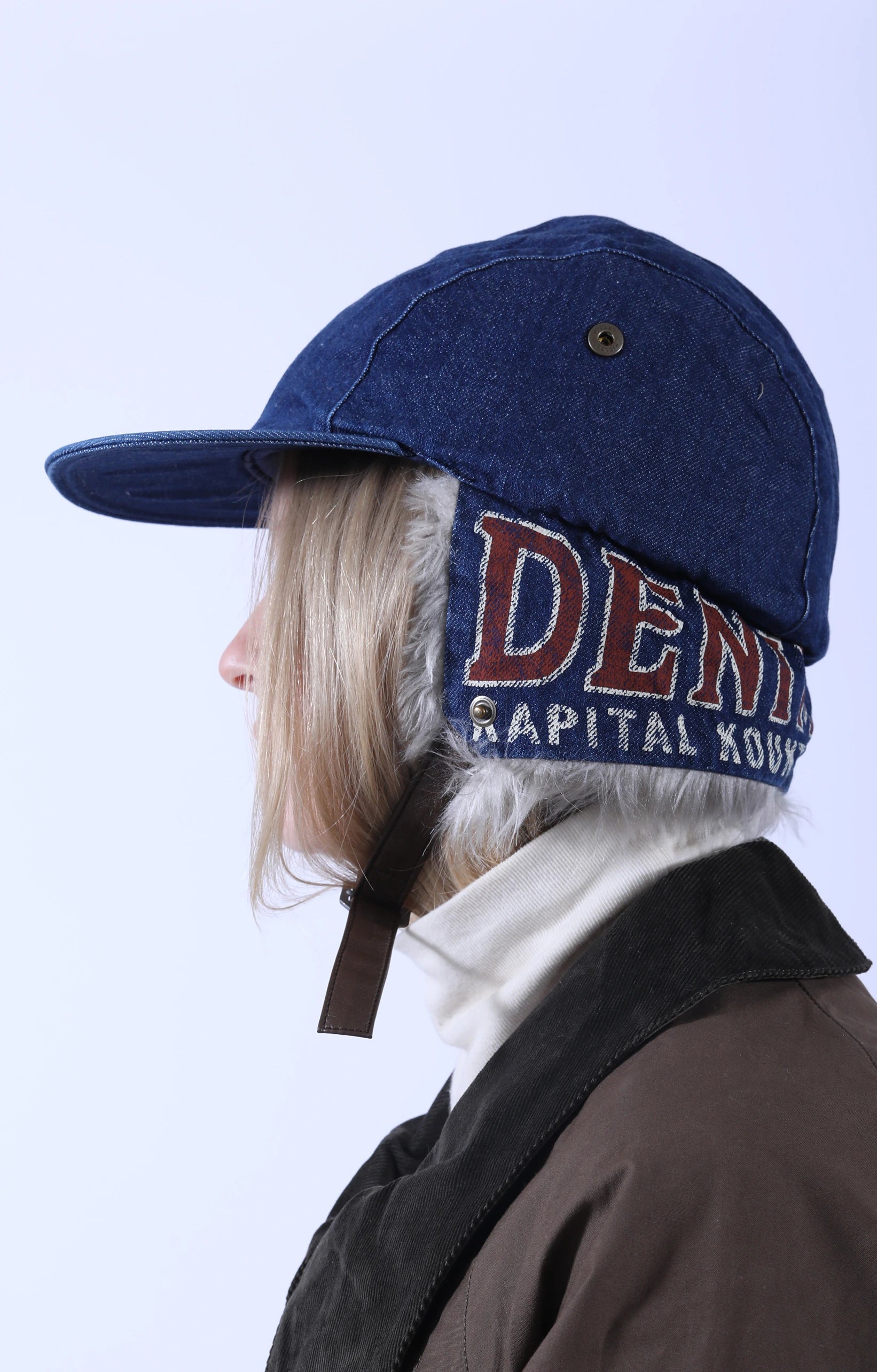 11.5 oz Denim LAUNDRY Hunter Cap IDG