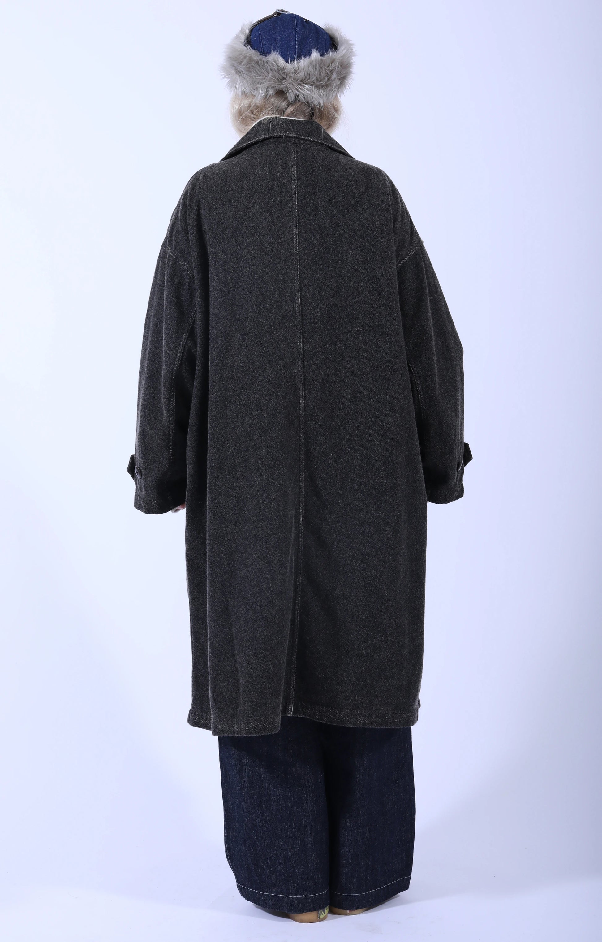 Twill Aging-Wool CAVALIER Coat
