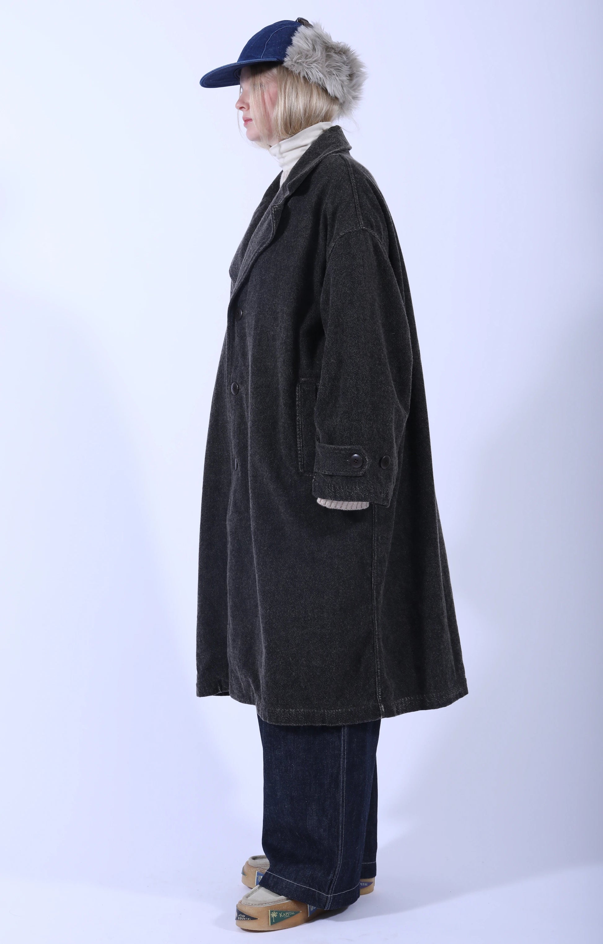 Twill Aging-Wool CAVALIER Coat