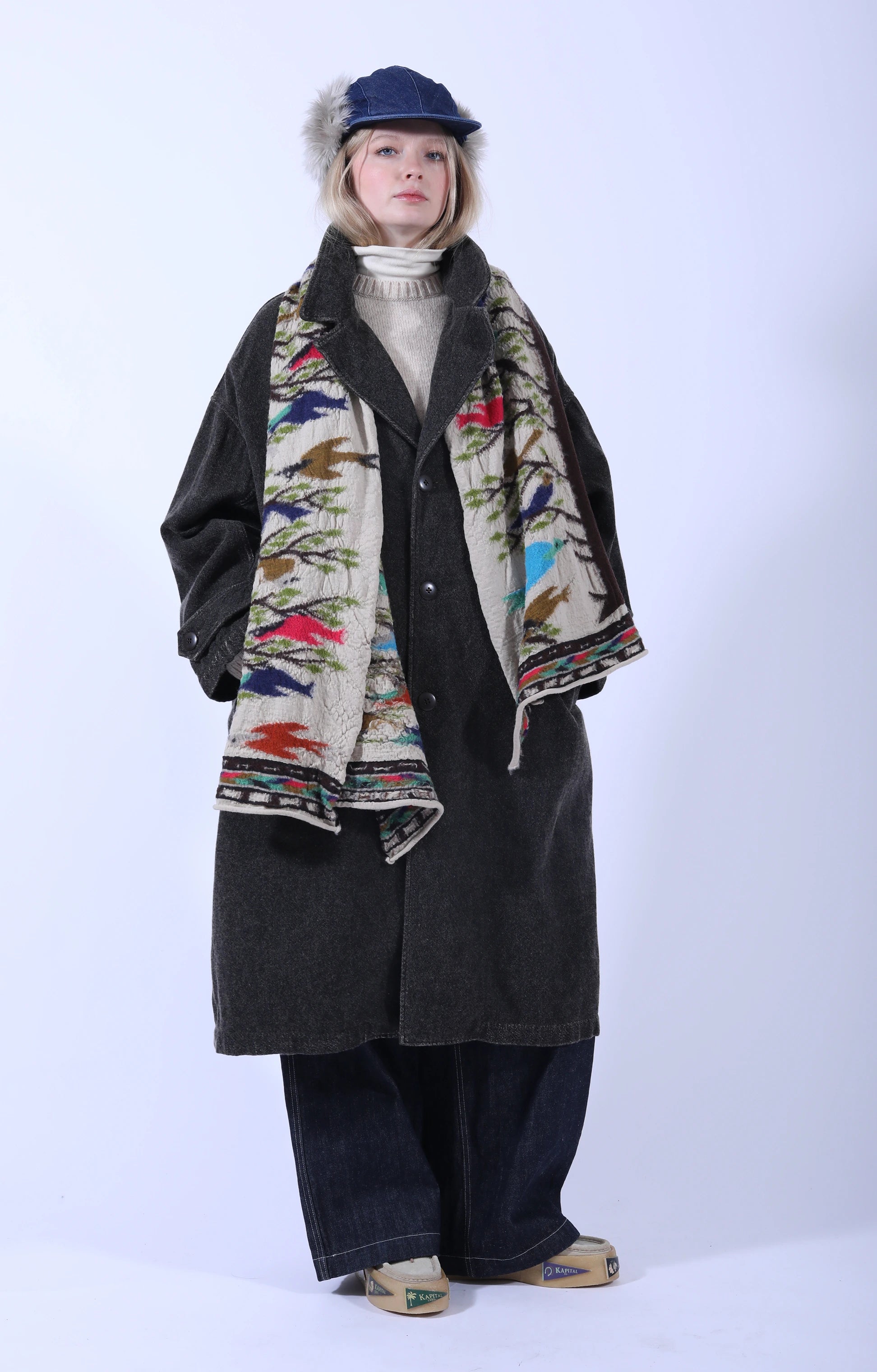 Twill Aging-Wool CAVALIER Coat
