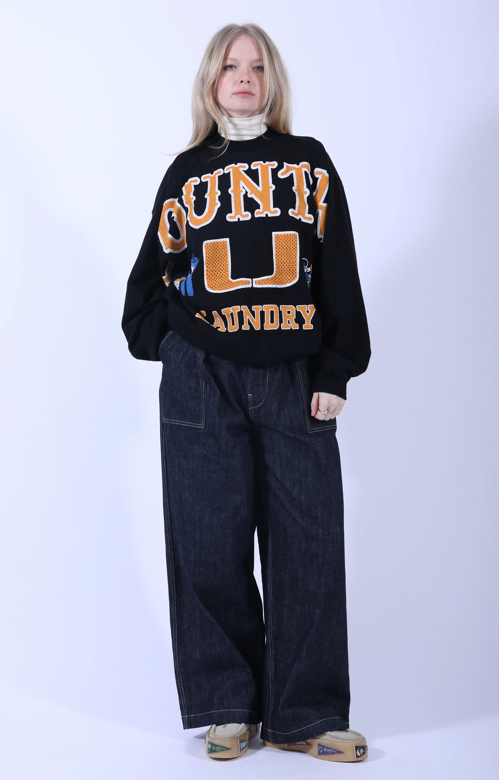 Knit BIG SWT (BIG KOUNTRY) Black