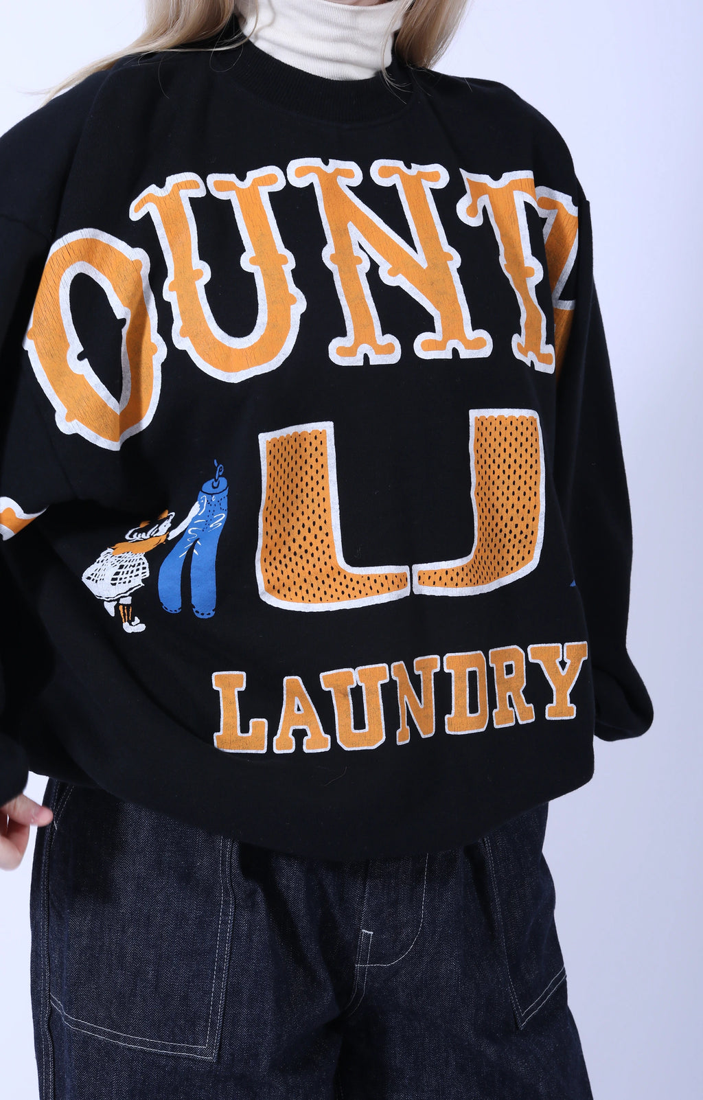 Knit BIG SWT (BIG KOUNTRY) Black