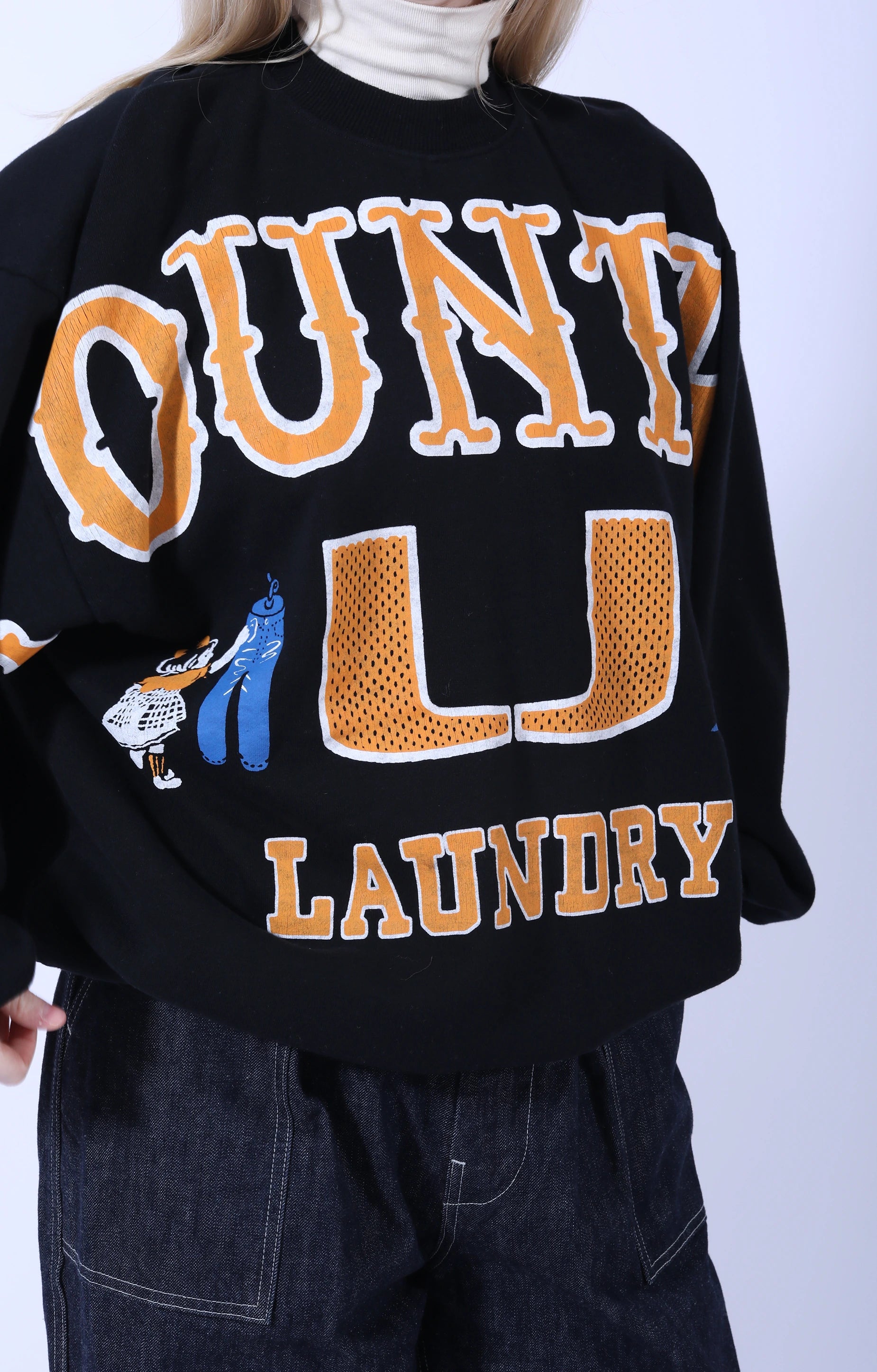 Knit BIG SWT (BIG KOUNTRY) Black