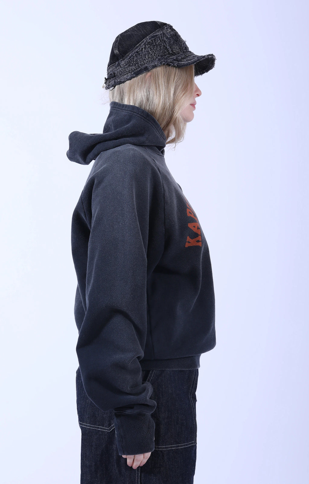 SWT Knit Raglan Hoodie (SPEAKEASY College) Black