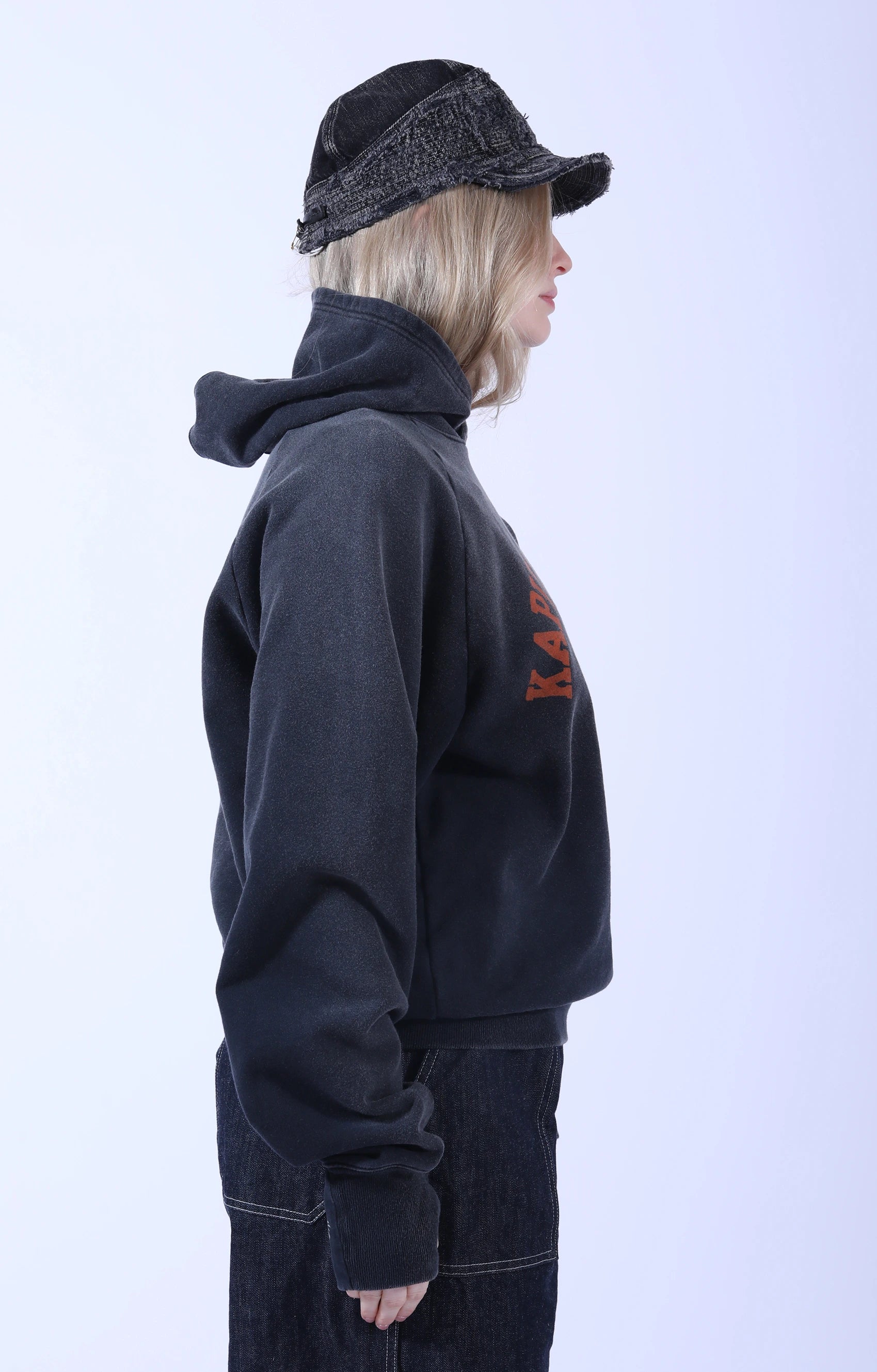 SWT Knit Raglan Hoodie (SPEAKEASY College) Black