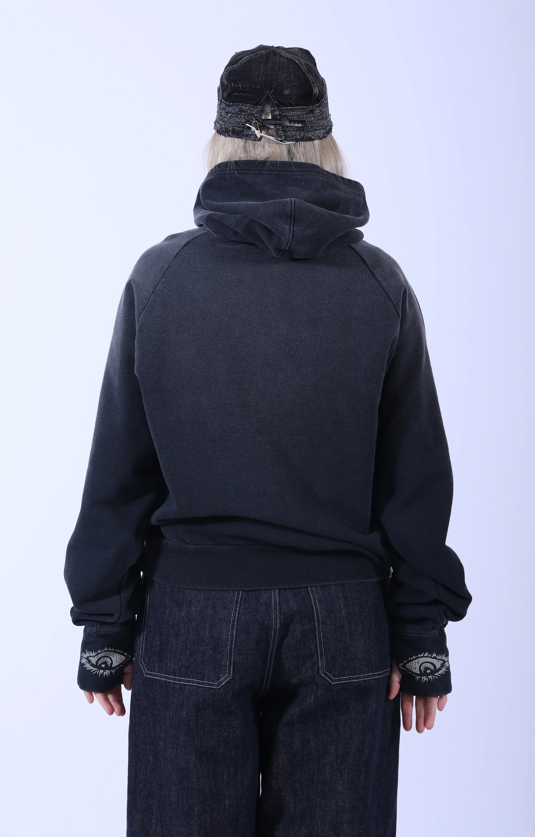 SWT Knit Raglan Hoodie (SPEAKEASY College) Black