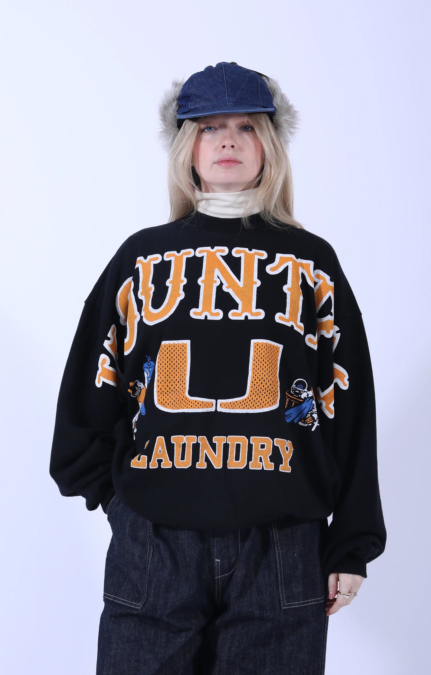 Knit BIG SWT (BIG KOUNTRY) Black