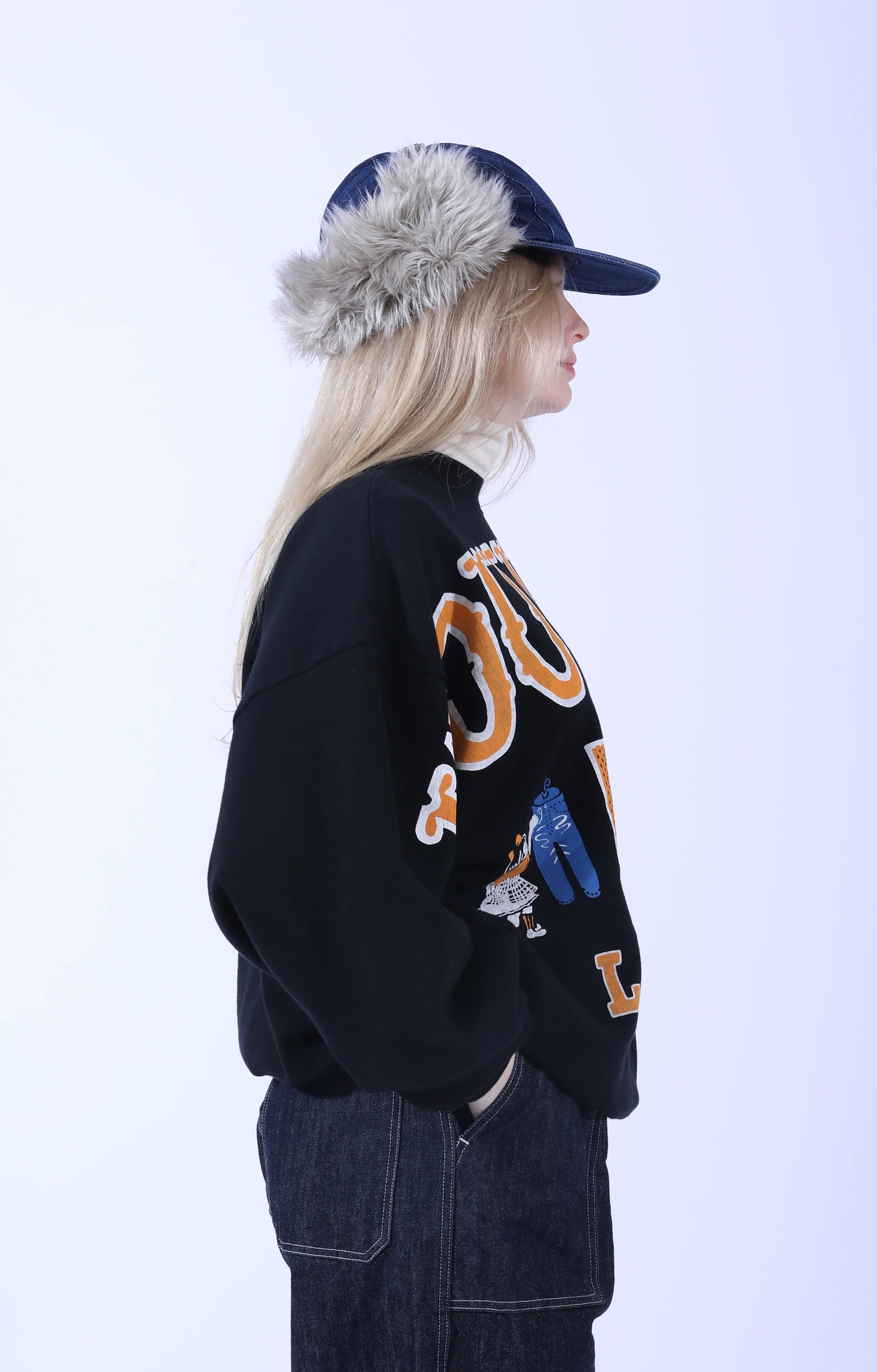 Knit BIG SWT (BIG KOUNTRY) Black