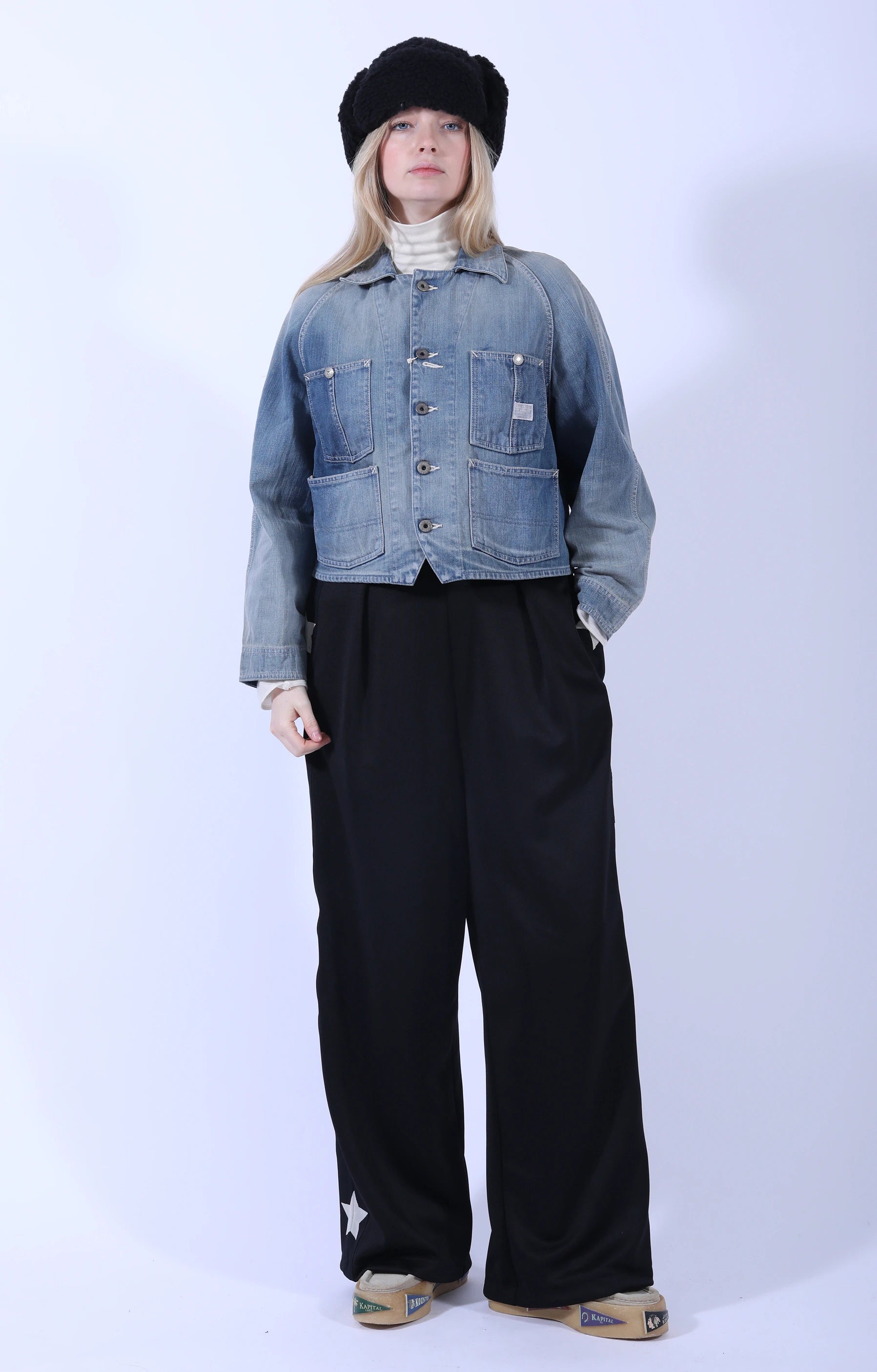 12oz Denim Cropped WINDAY CHOR JKT