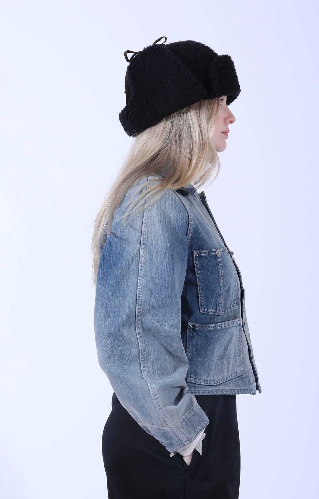 12oz Denim Cropped WINDAY CHOR JKT