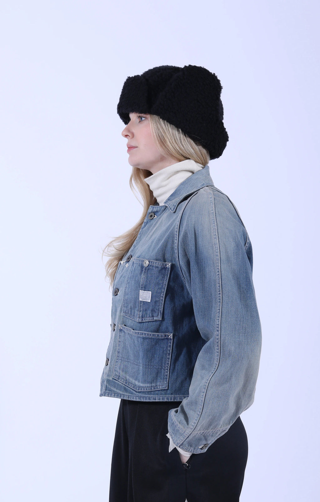 12oz Denim Cropped WINDAY CHOR JKT